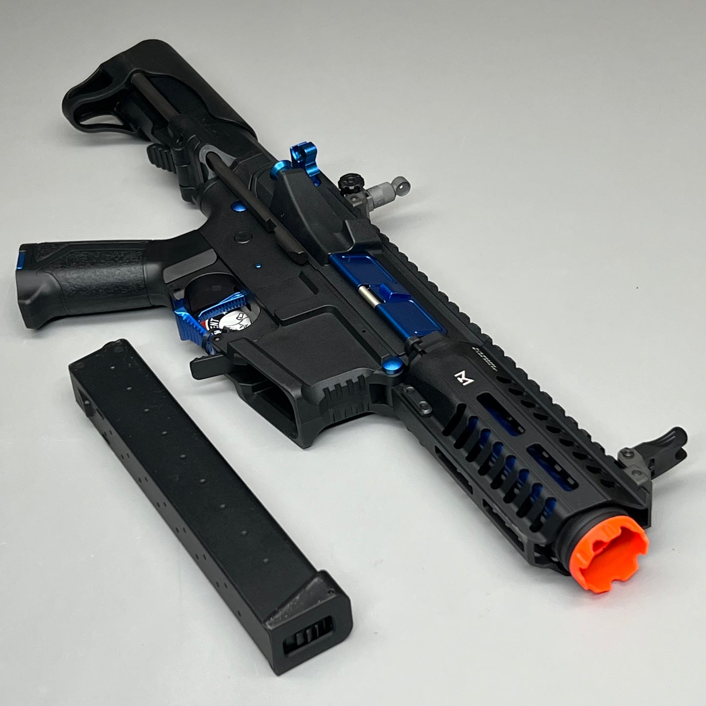 G & G ARMAMENT Airsoft Combat Machine Super Rangers Sky Gun ARP 9 Series Black