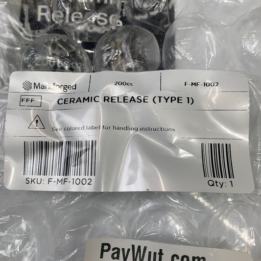 MARKFORGED 3D Printer Ceramic Release Support Material Spool 200cc F-FG-0002