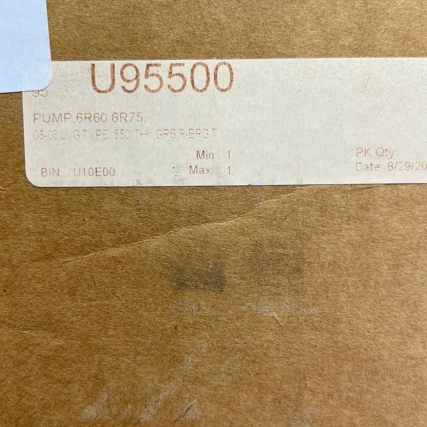 Oil Pump For Ford Vehicles 6R60 6R75 U95500