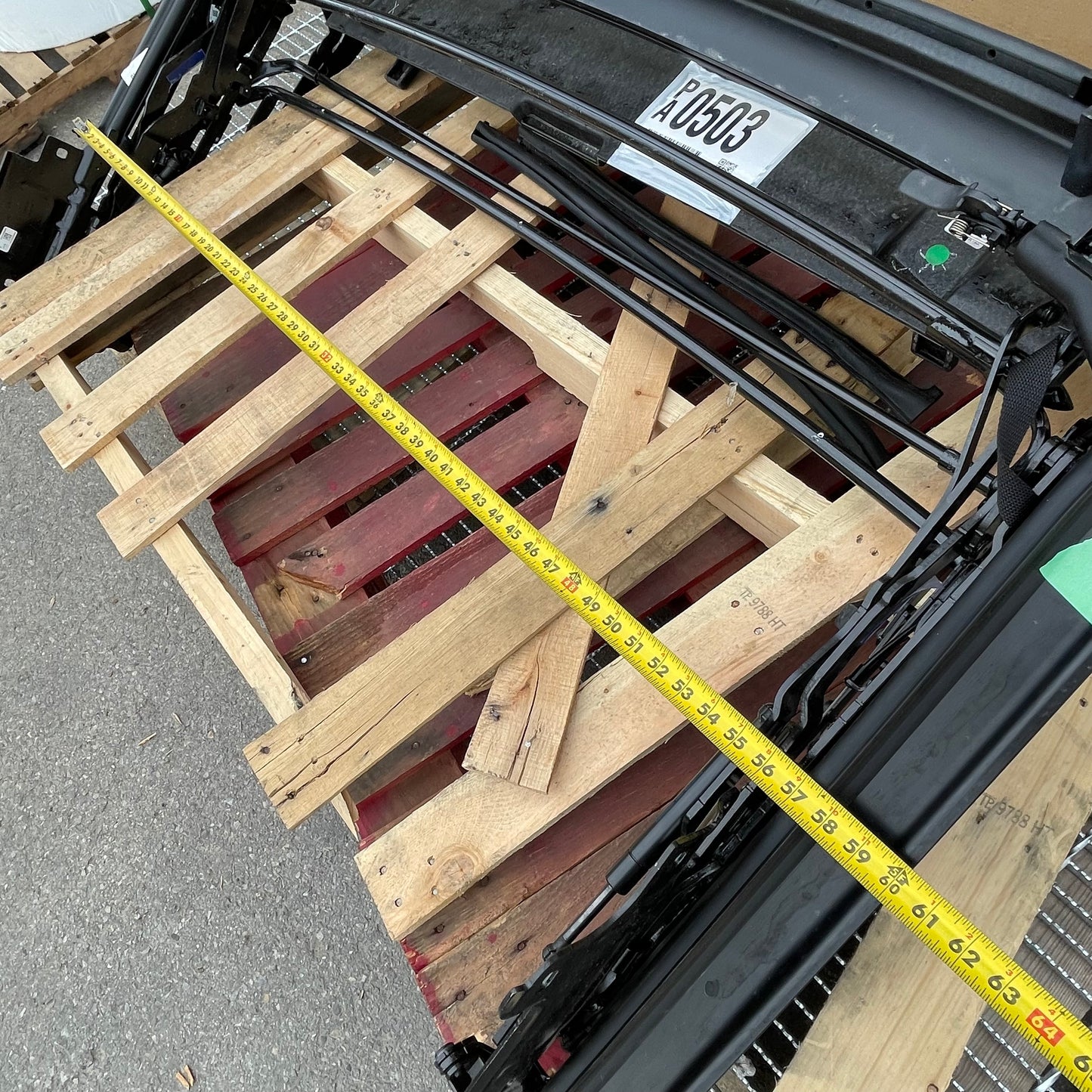 Z@ FORD BRONCO OEM SoftTop Car Roof Frame Assembly M2DZ-7853000-BG (AS-IS)