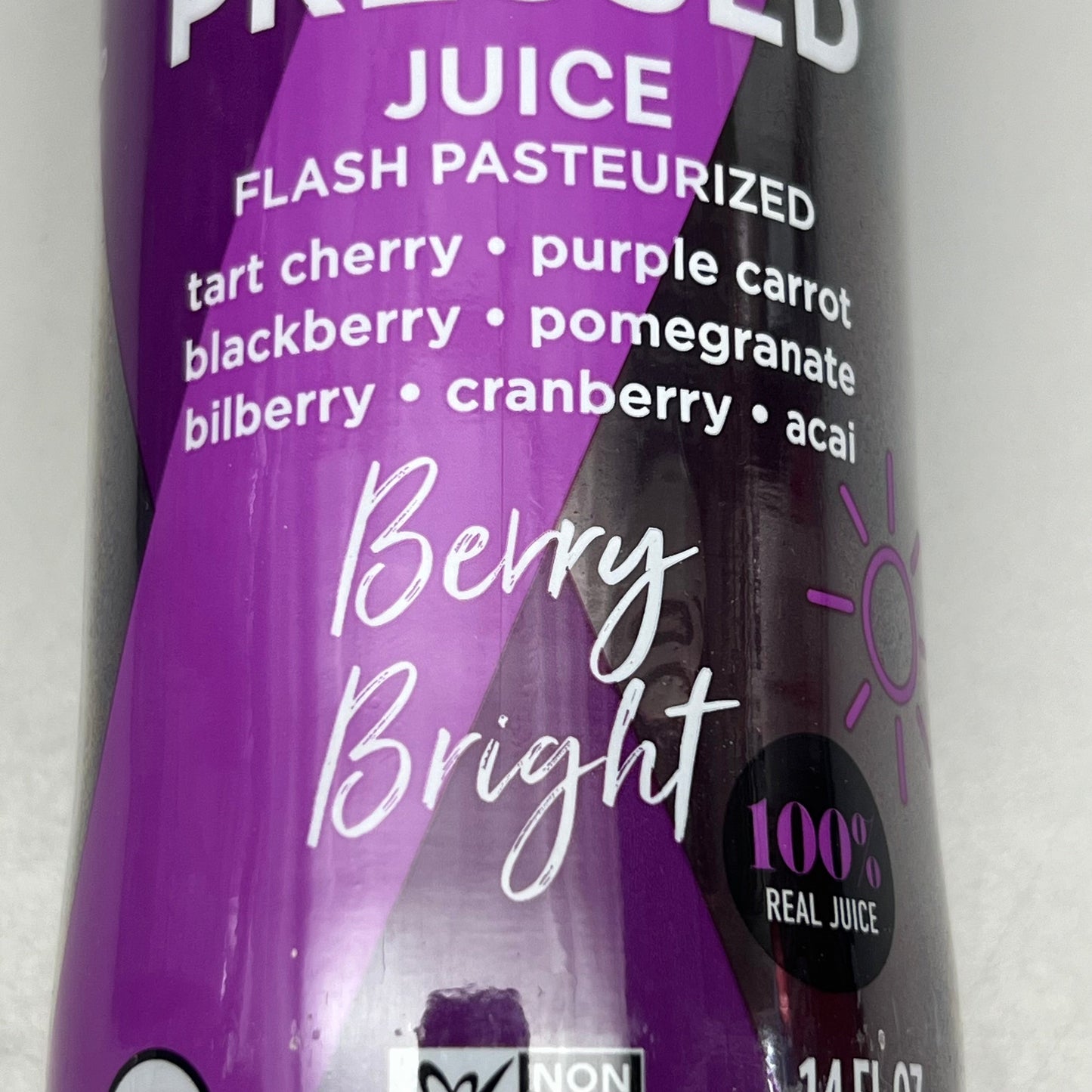 ZA@ COLD ORGANIC PRESSED JUICE Berry Bright 14 Fl oz / 20 Pk BB 10/6/25