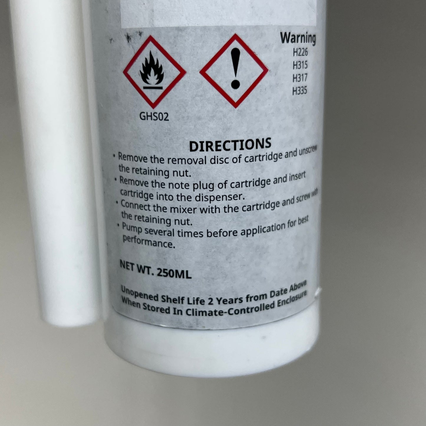 LX HAUSYS Adhesive for Solid Surface Quarts Viatera H-Macs H255 SLA/Gray 205 mL