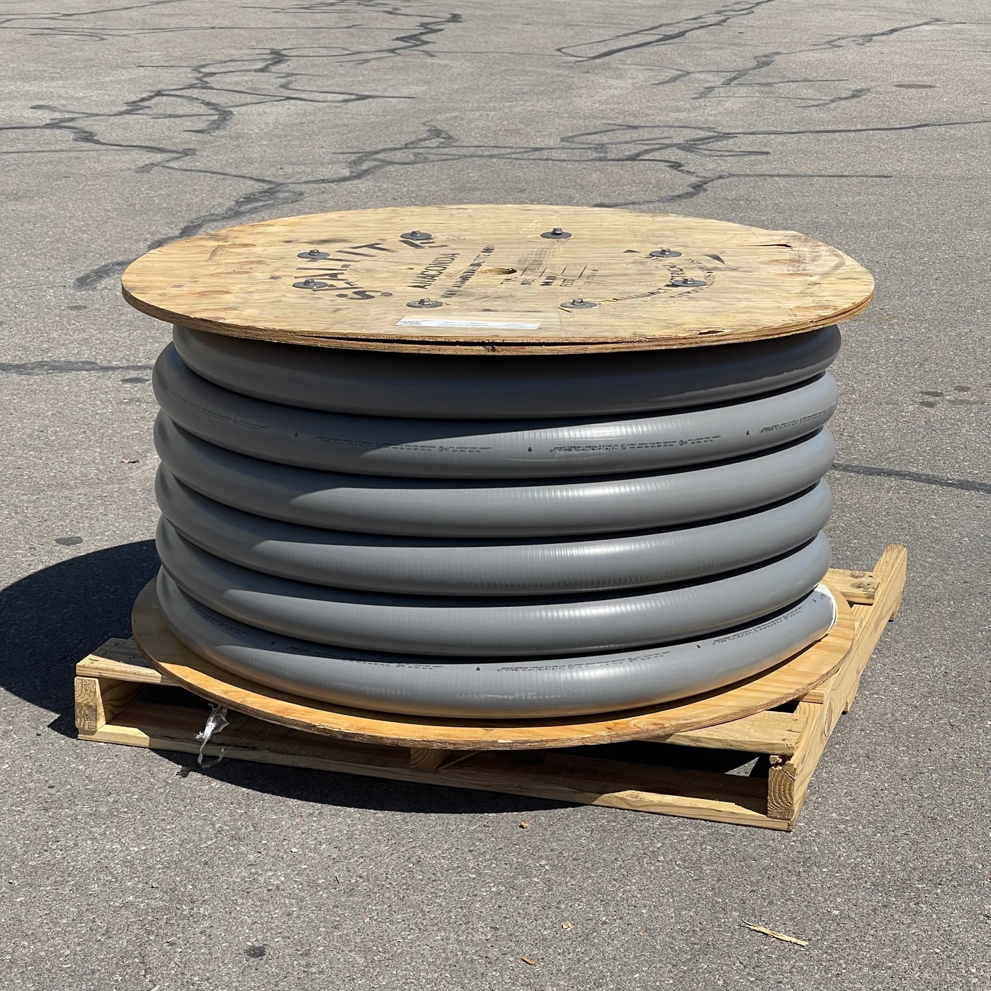 Z@ ANACONDA Sealtite Flexible Conduit 3” UA/EFST 100 ft Gray MADE IN USA(New)
