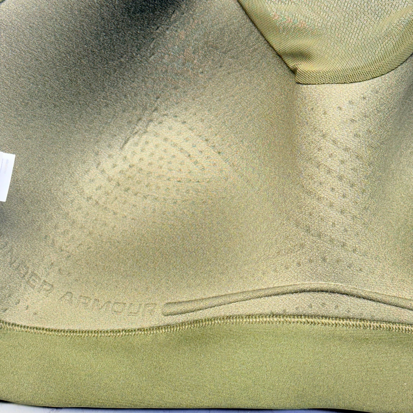 UNDER ARMOUR Infinity 2.0 High Sports Bra Fitted Women's Sz XL Cup(D-DD)Green