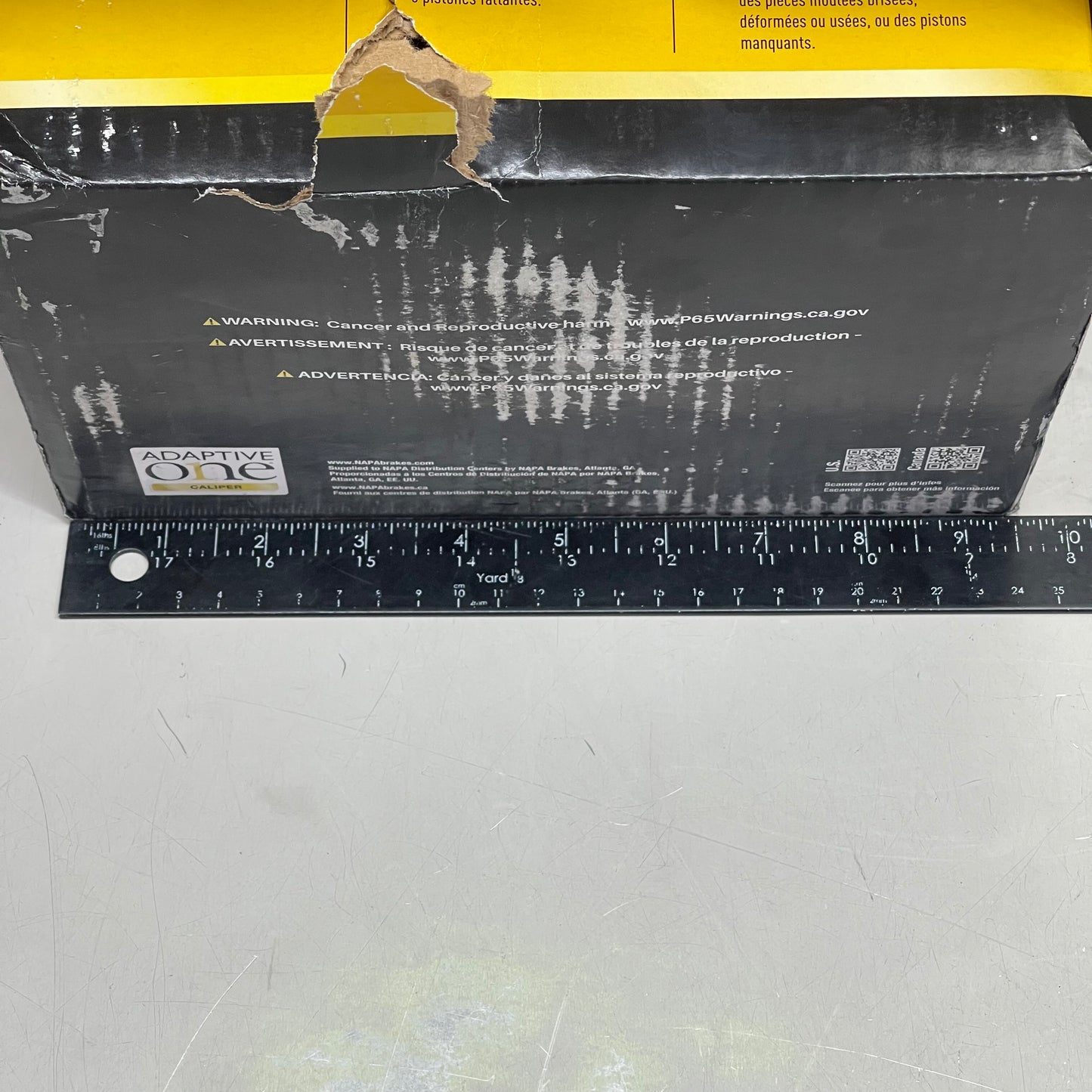 NAPA ADAPTIVE ONE Semi-Loaded Caliper, Single Piston Floating Black 3294XA