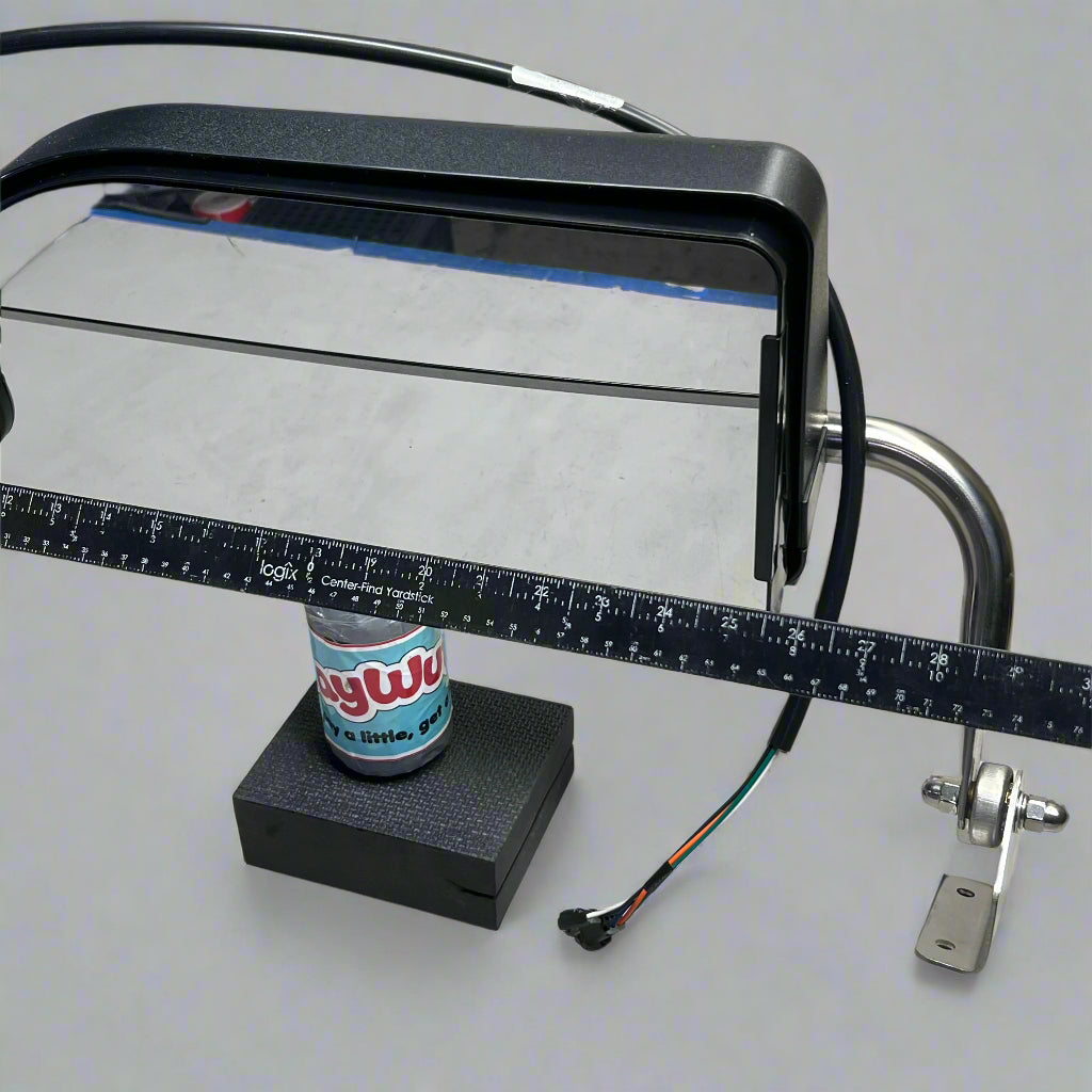 VELVAC (2 Pcs) Semi Tractor Mirrors, Black A6222031-010