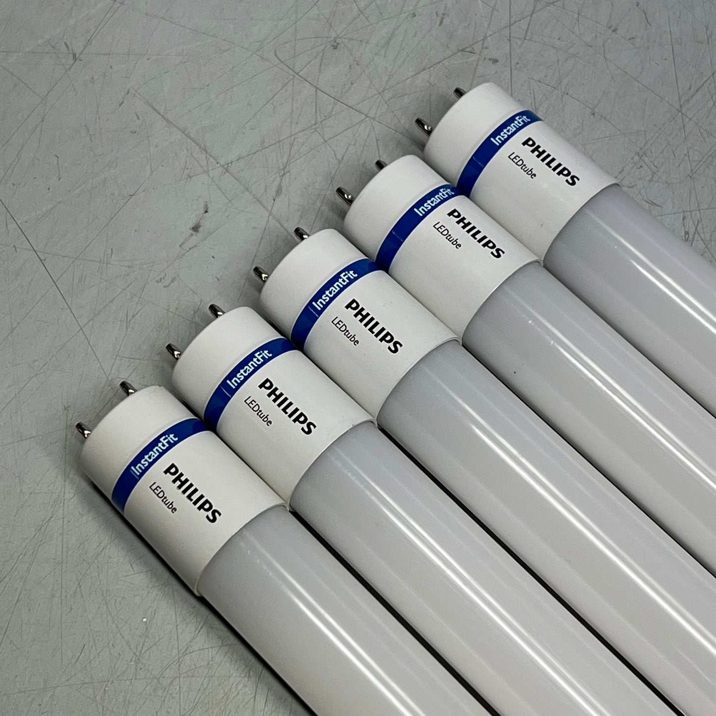PHILIPS (5 PACK) LED Tube Insta Fit 24" 4000K Cool White 7T8/MAS/24-840/IF11/P