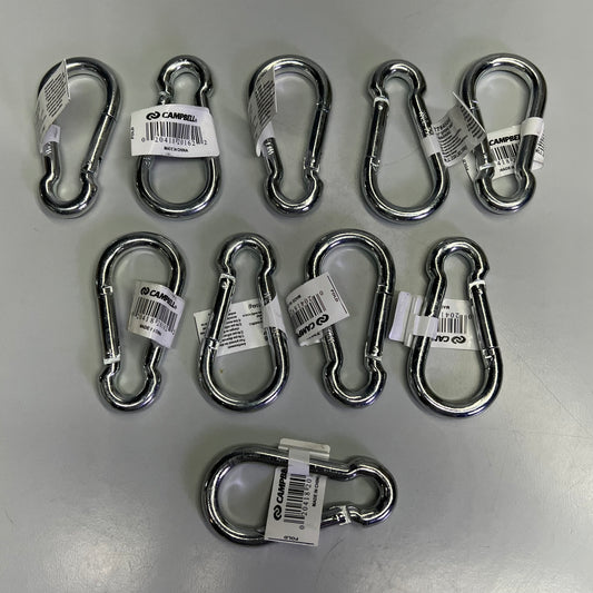 CAMPBELL (10 PACK) All Purpose Spring Snap Zinc Plated Steel 1/2" T7645046