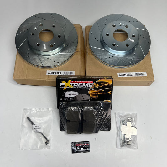 POWER STOP Truck & Tow Brake Kit For 2019-21 Chevy, Silverado & Gmc K8173-36