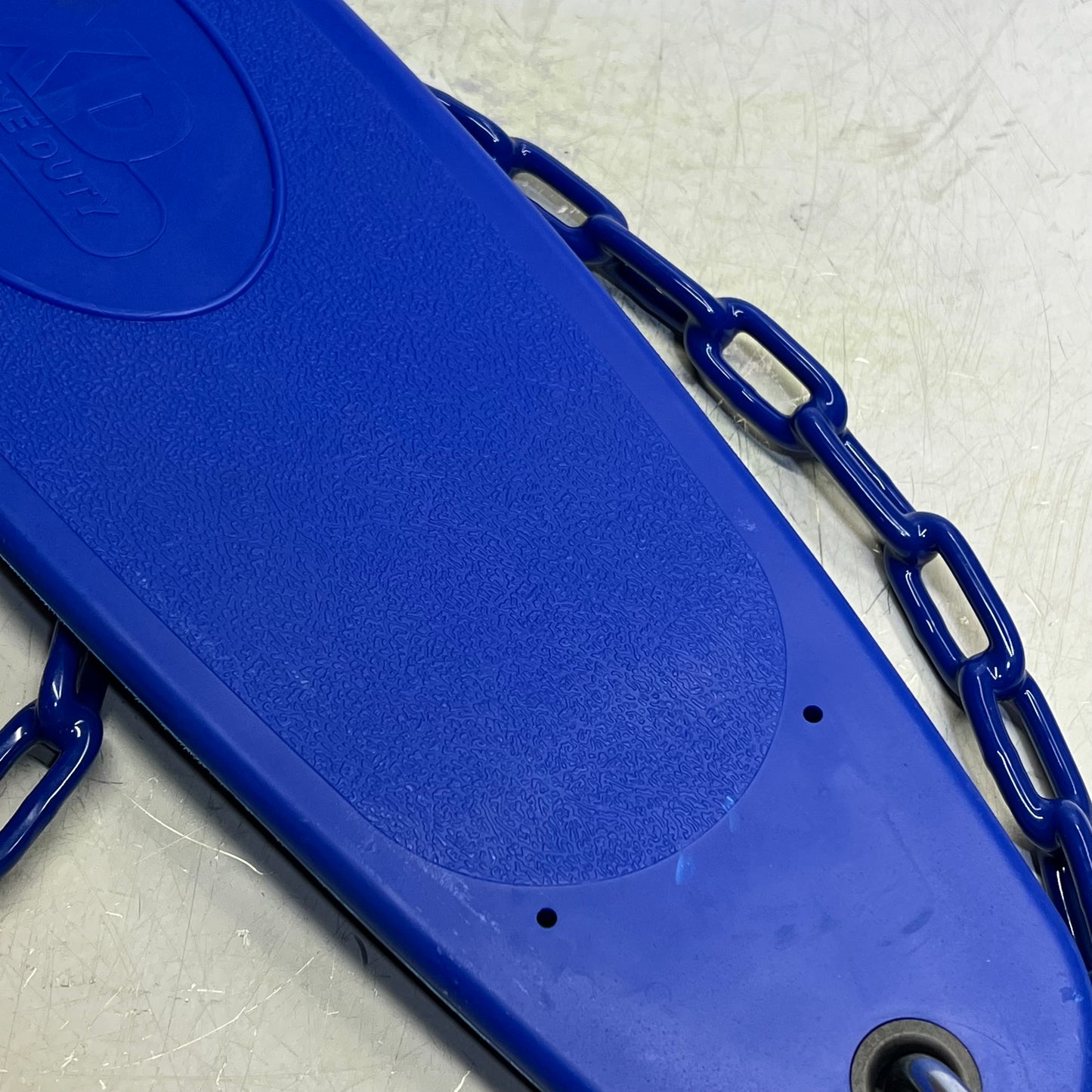 GORILLA (2 PACK) Extreme Duty Belt Swing W/ Coated Chains 26"x6" Yellow & Blue