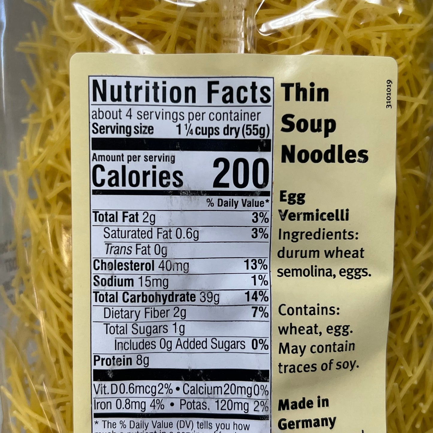 ALB-GOLD (3 PACK) Premium Broad Egg Noodles 8.8 oz 03/27/2027