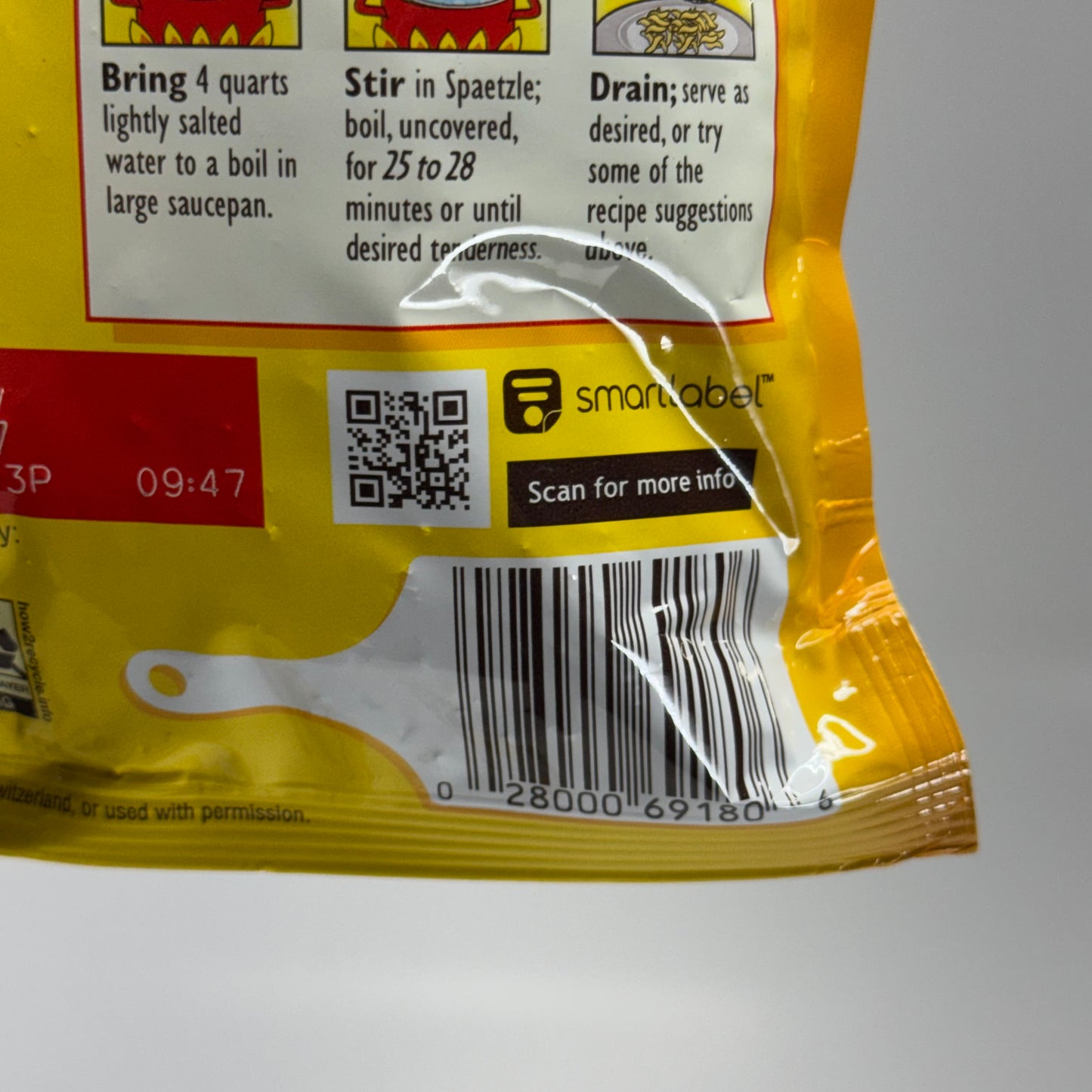 MAGGI (4 PACK) Spaetzle Authentic German Dumplings 10.5 oz. BB 03/27