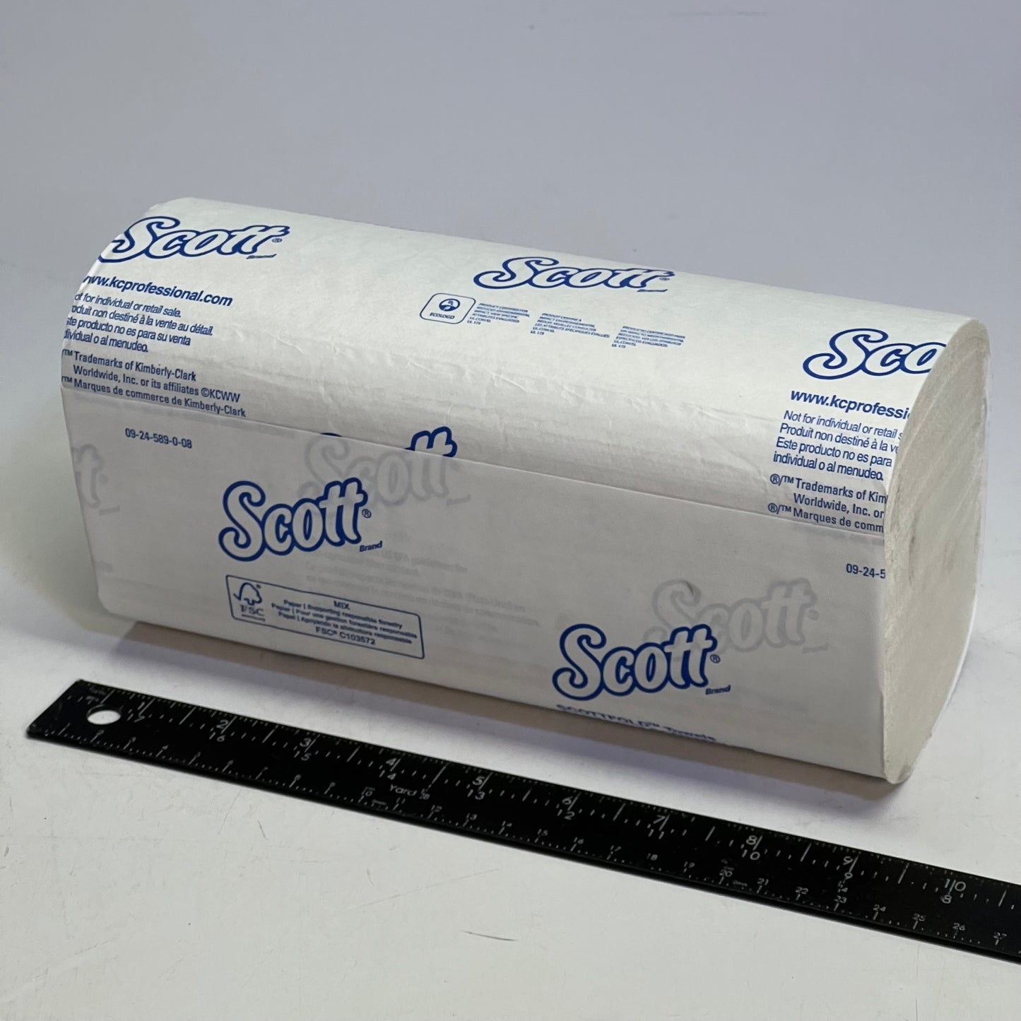 SCOTT (175 Sheets x 25 PACK) Scottfold Multi-Fold Towels Sz 12.4" x 9.1", 01980