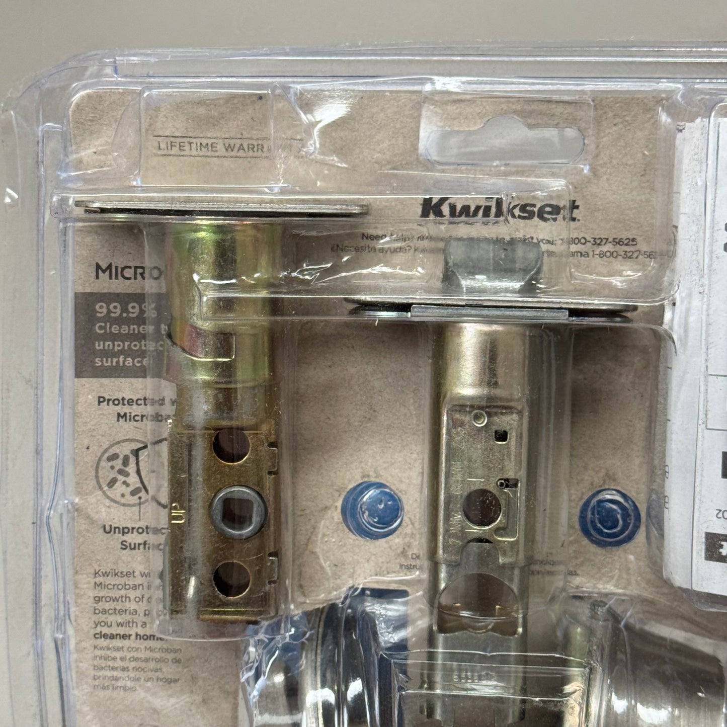 KWIKSET Tylo Door Knob & Single Cylinder Deadbolt Set(New Other) Satin Nickel 96900-376