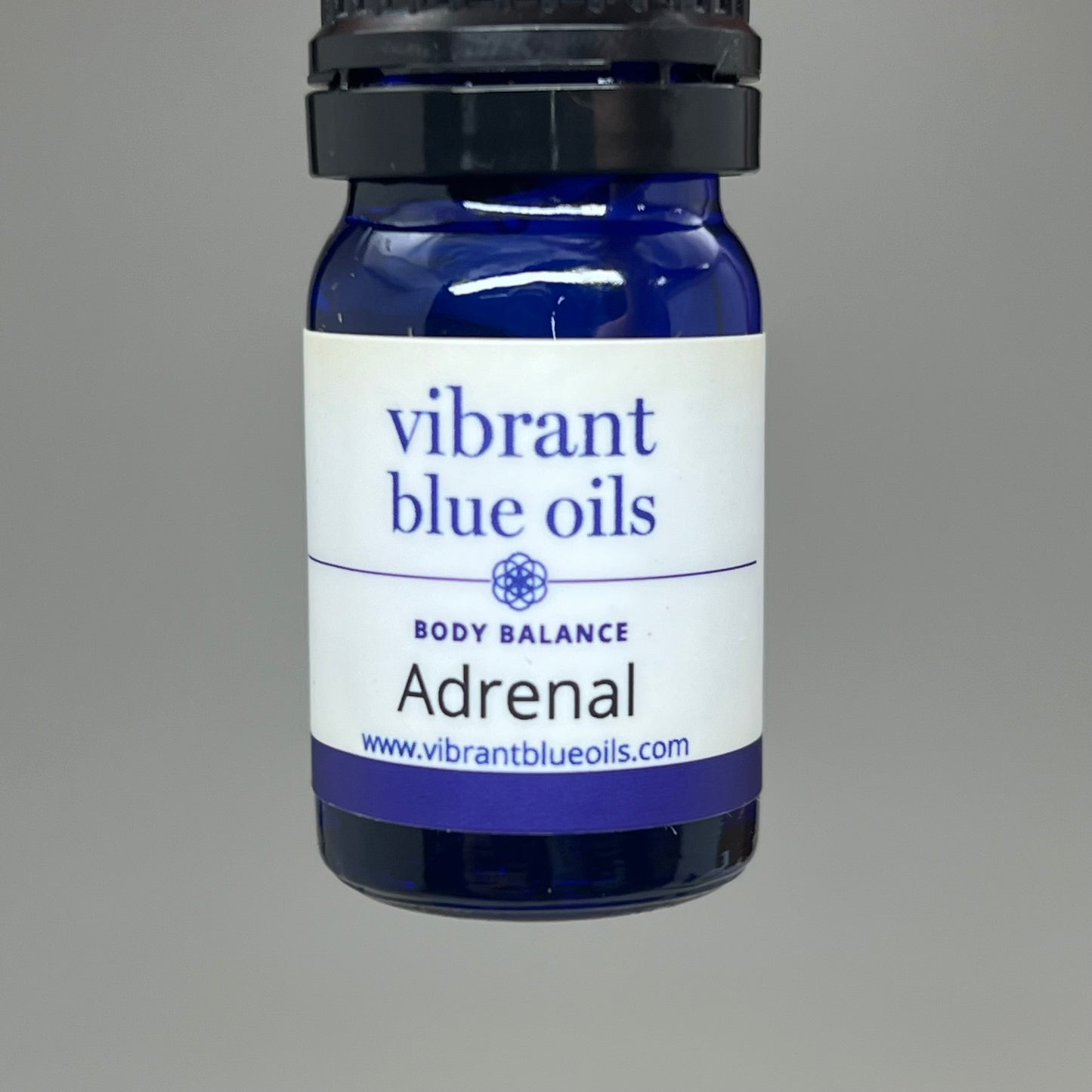 VIBRANT BLUE OILS Therapeutic Body Balance Adrenal Organic Essential Oil 5 mL