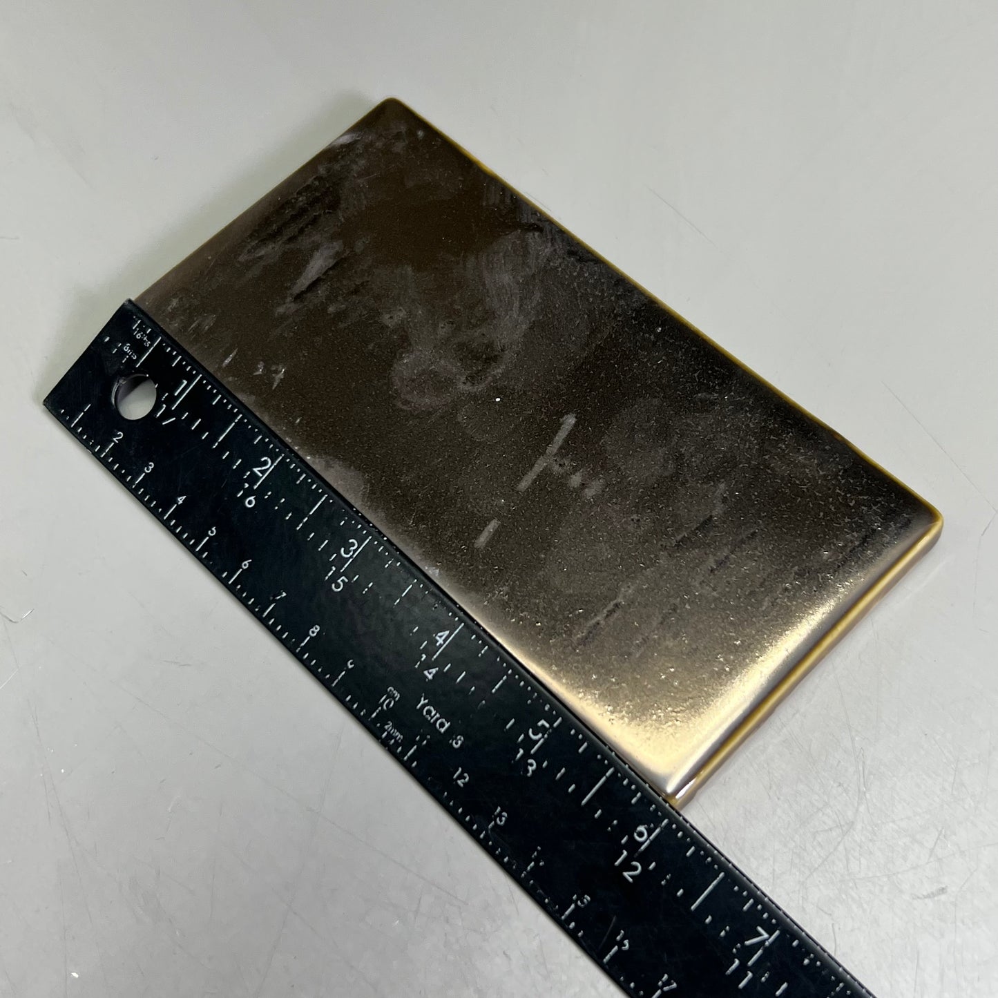 Home Decor (32 Pcs) Baroque Glass Copper Subway Tile 3x6 FXBRQSCOP3X6