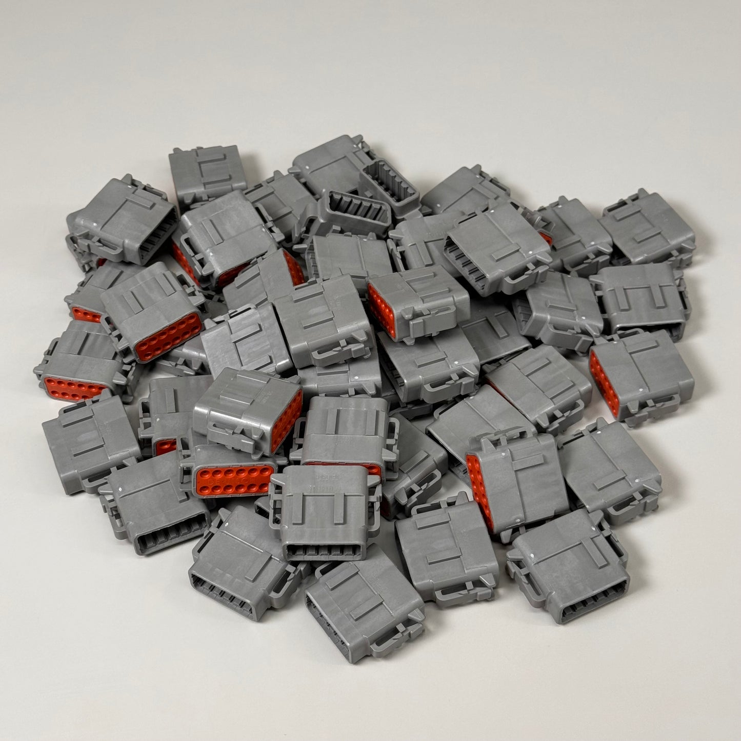 TE CONNECTIVITY (50 PACK) Deutsch DTM Series 12 Way Plug Connector DTM06-12SA