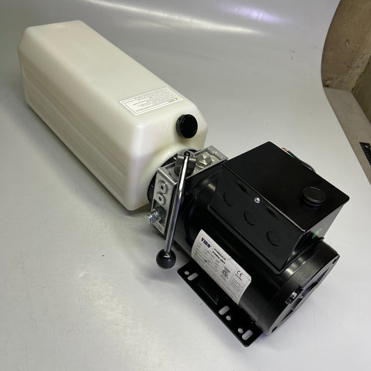 VIBO Hydraulic Power Unit 3360rpm 11 Liter Tank 200 V 60 Hz Black VAPU-220V-11L