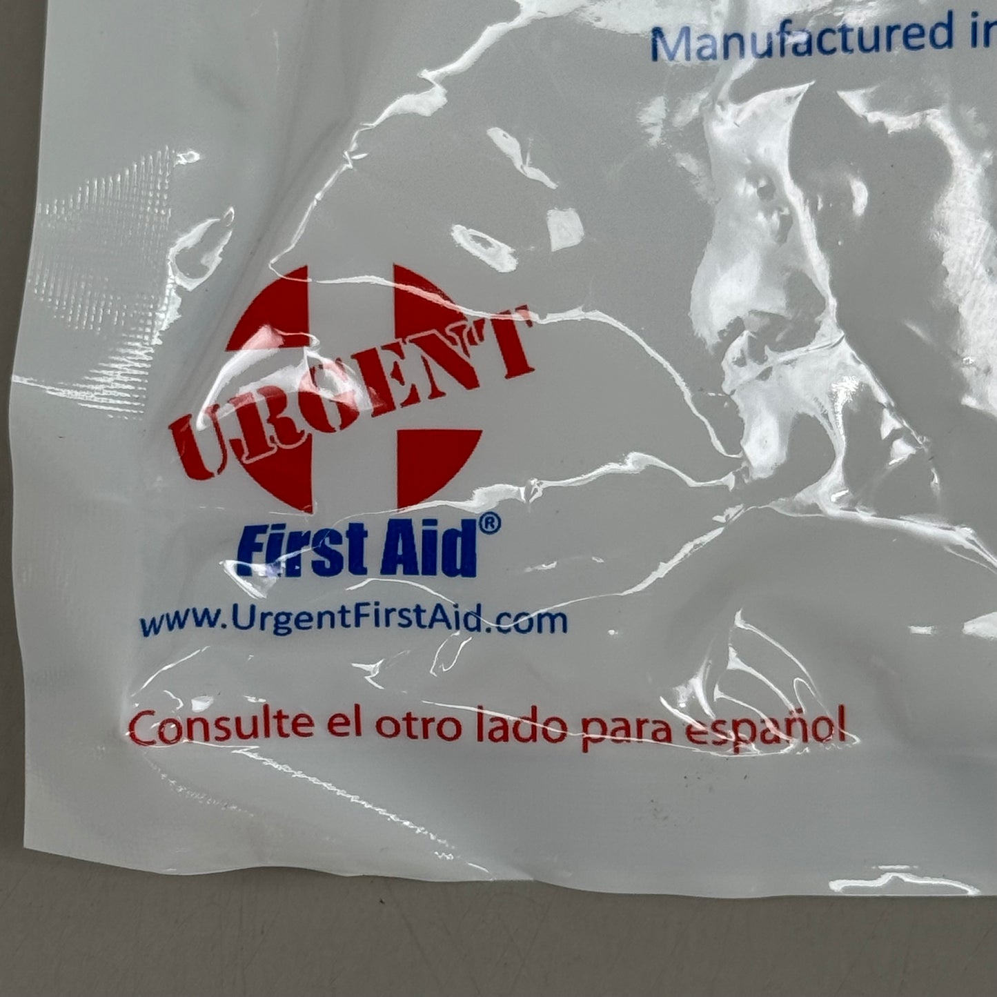 ZA@ URGANT FIRST AID (50 PACK) No Pre-Chilling Needed Instant Cold Press 4"x5"  M565-E As-is