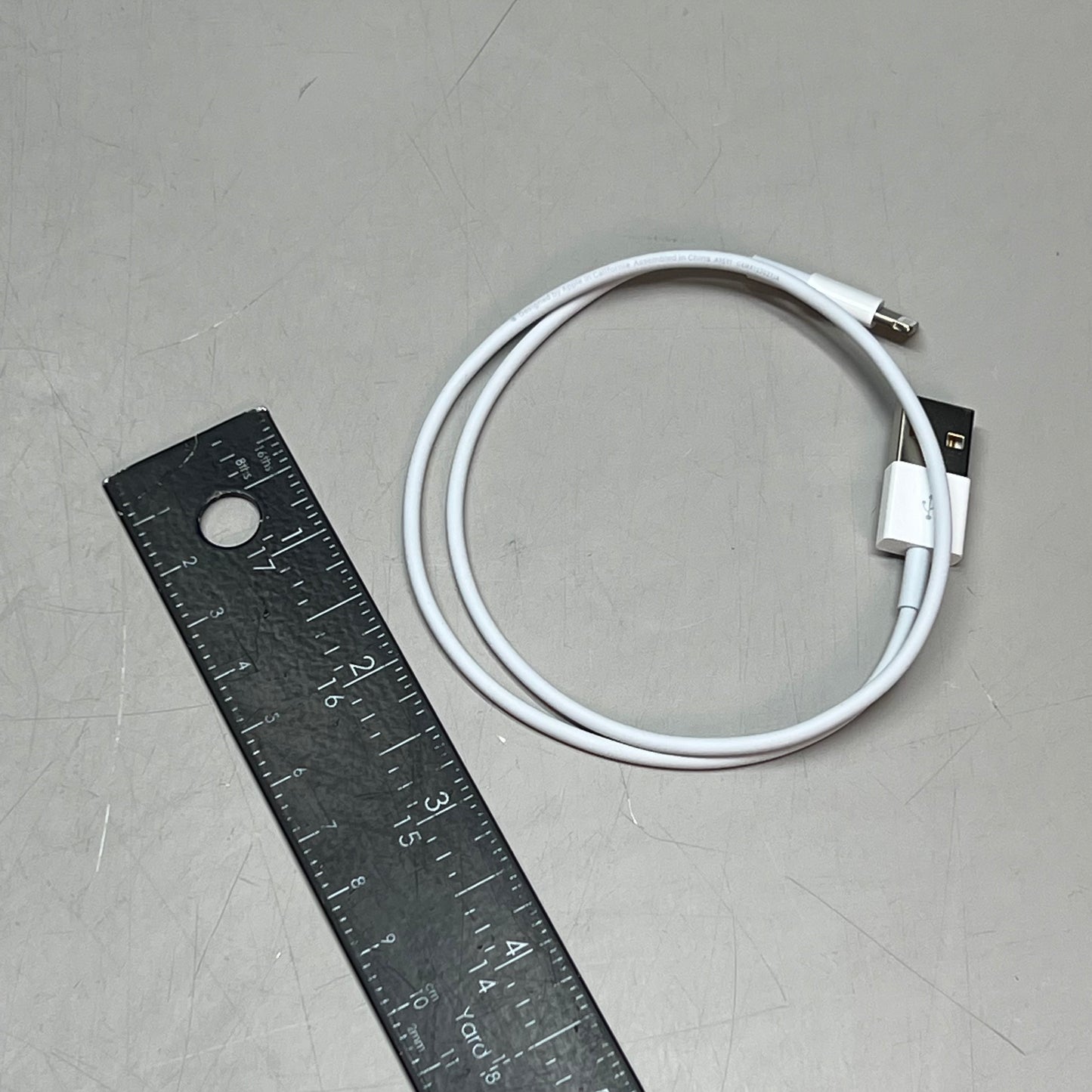 APPLE Fast Charging Lighting To USB Cable (0.5M) White ME291AM/A (Return)