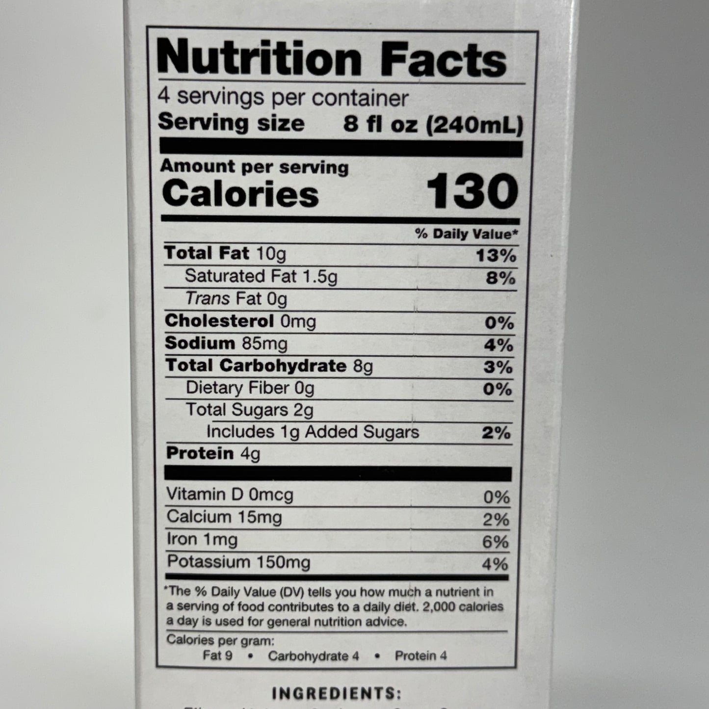 ELMHURST (6 PACK) Milked Cashews 32 fl oz. BB 11/26