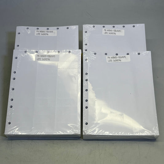 PDC (1000 Sheets - 30 Per Sheet) Label Laser W/HLS Portrait Sz 2-1/2" x 1", WBW51