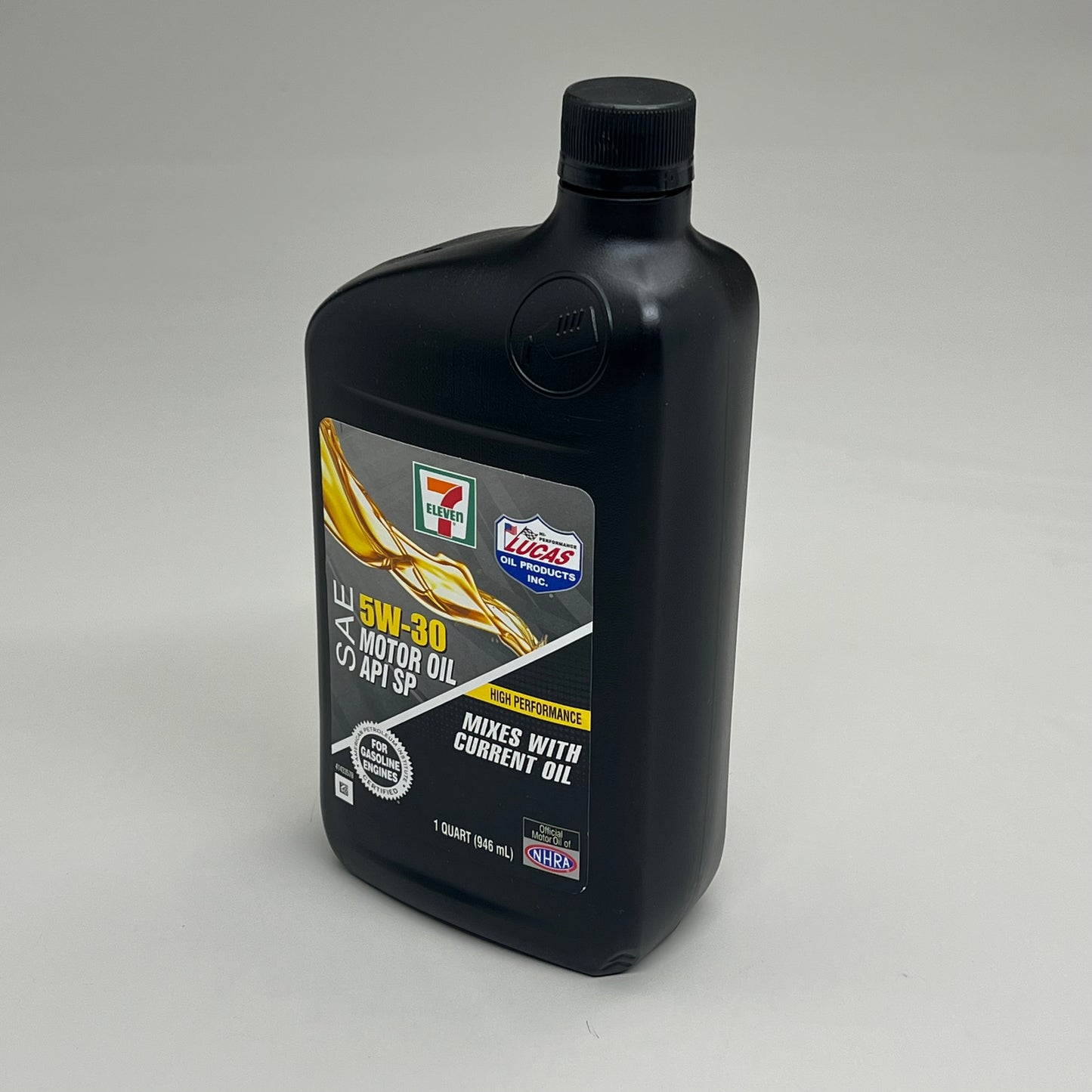 7 ELEVEN (6 PACK) SAE 5W-30 Motor Oil High Performance Gasoline Engines 1qt BB 01/24