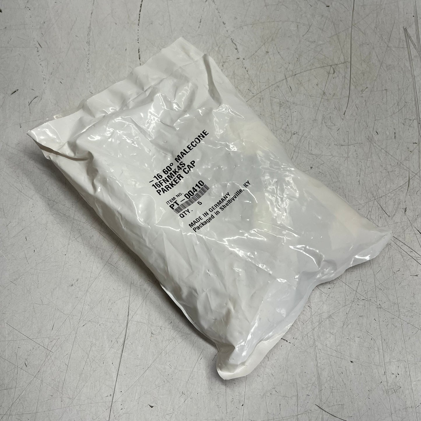 PARKER (5 PACK) Hannifin Male Hydraulic Hose Coupler Duct Cap -16 Hose PT-00410