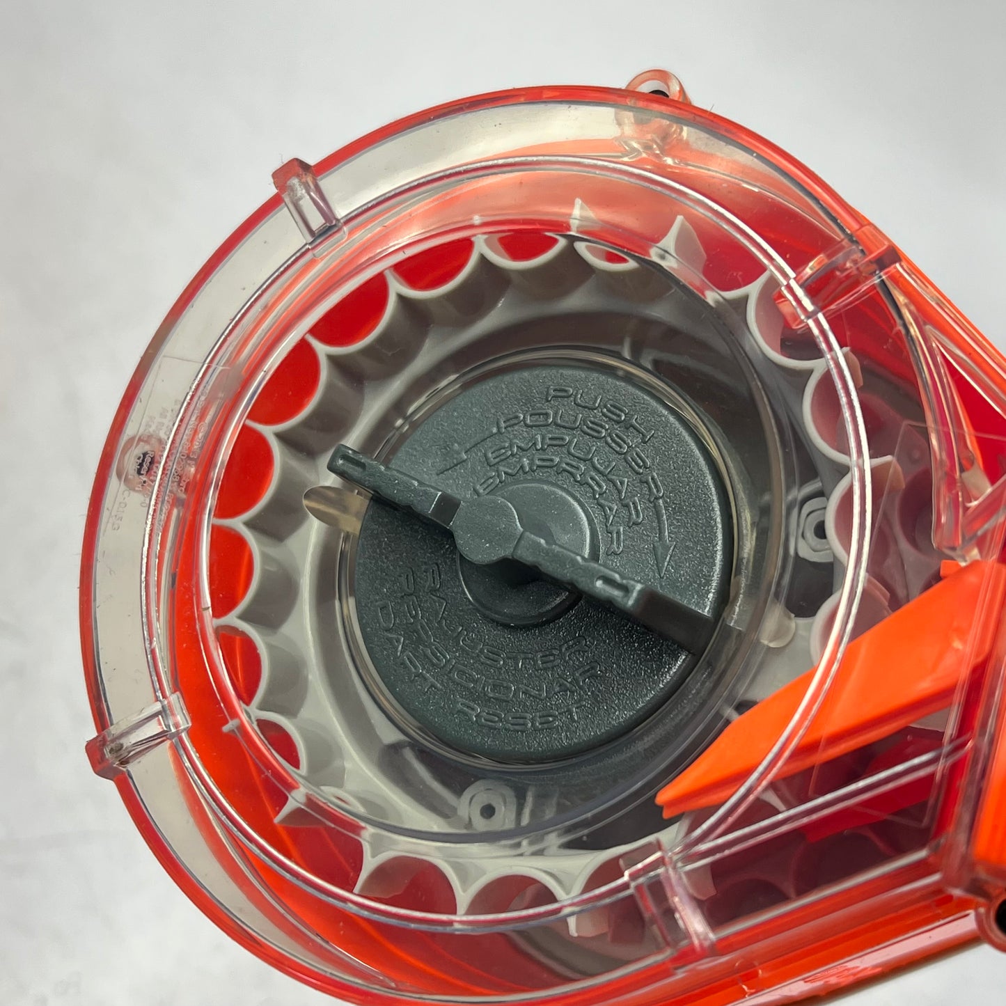 HASBRO Nerf Rampage N Strike Elite Toy Blaster 25 Dart Drum Blue/Orange 98697