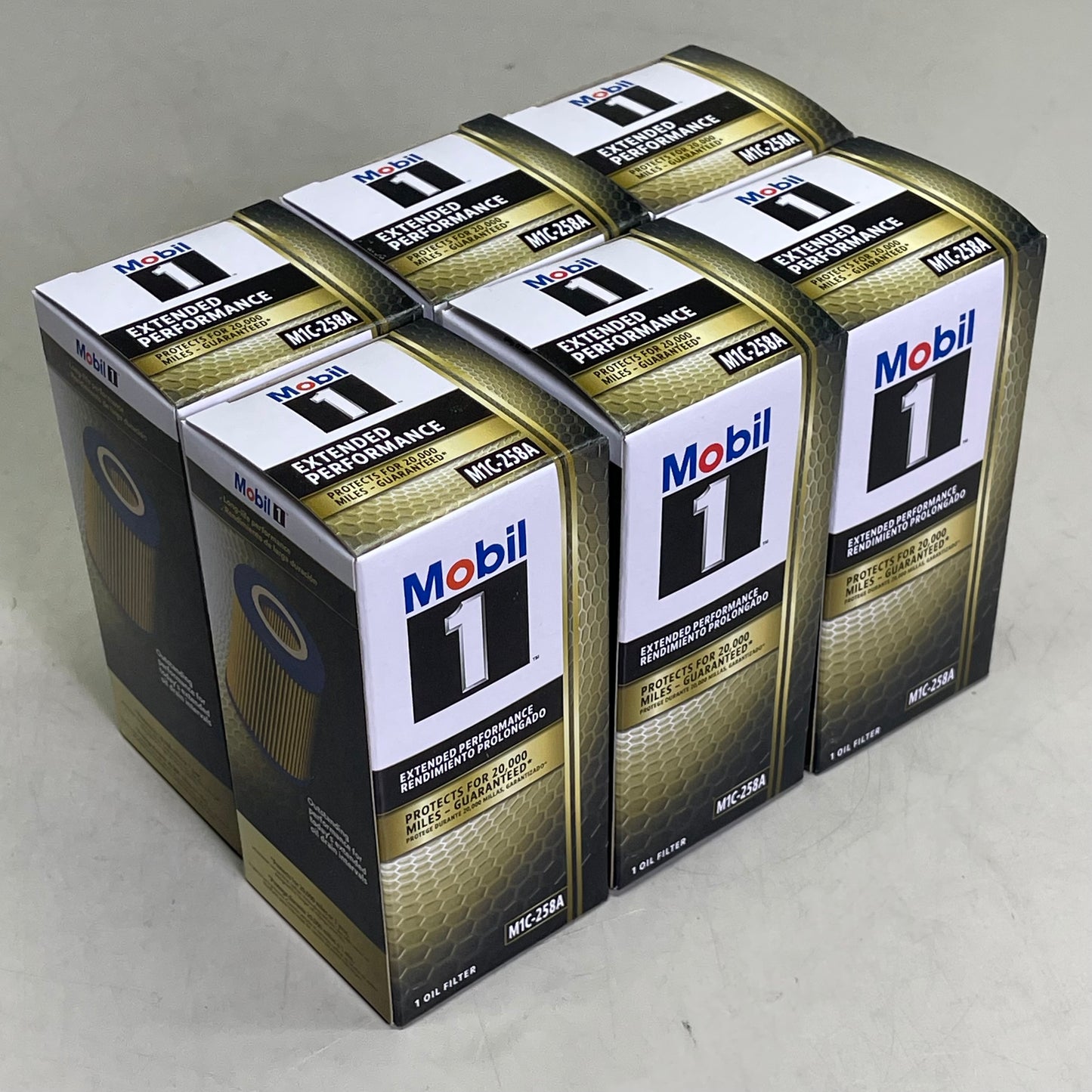 MOBIL 1 (6 PACK) Oil Filters Extended Performance 20000 Miles Audi M1C-258A