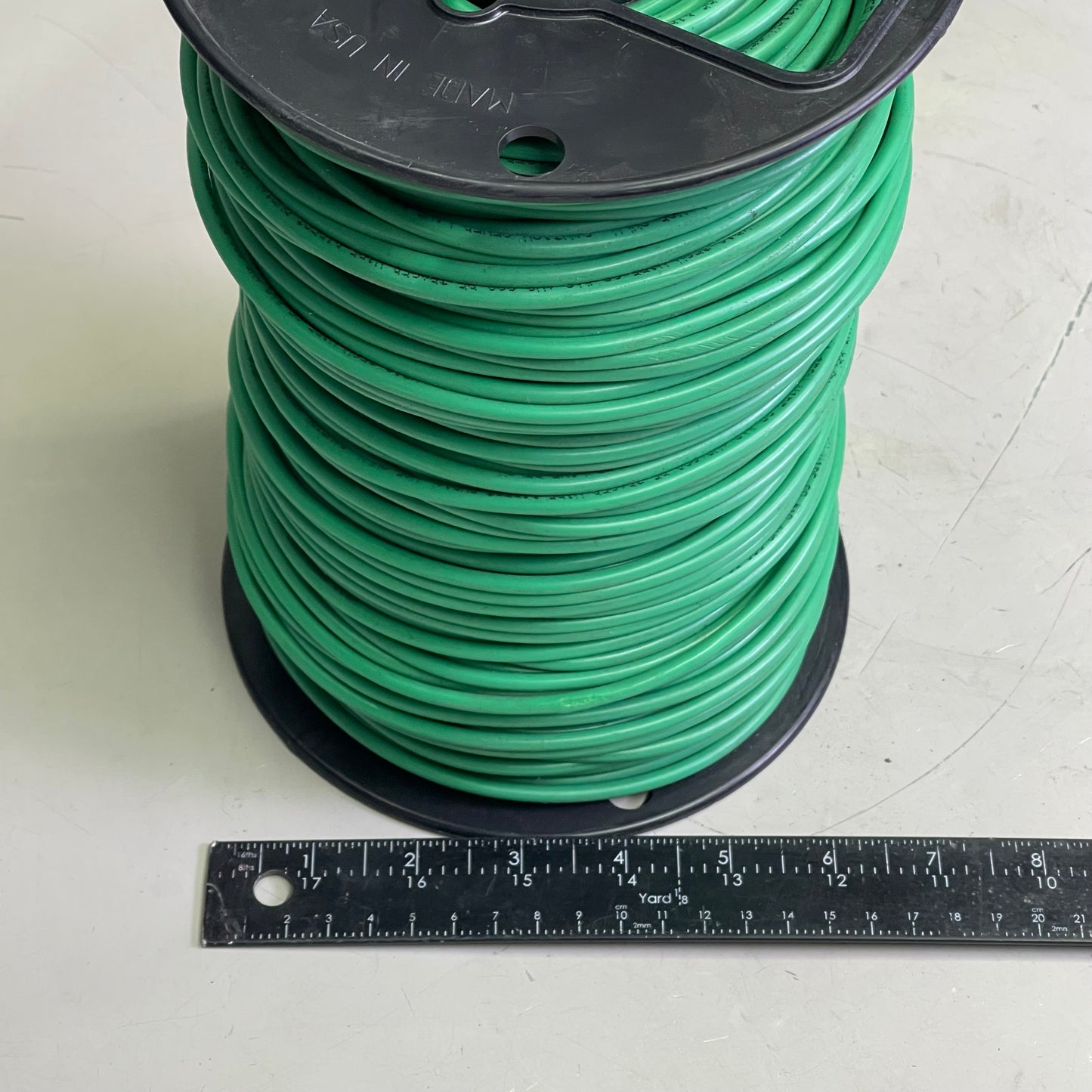 KRIS-TECH CCS High Strength Copper Tracer Wire 500 ft Green CCS SR PE-30