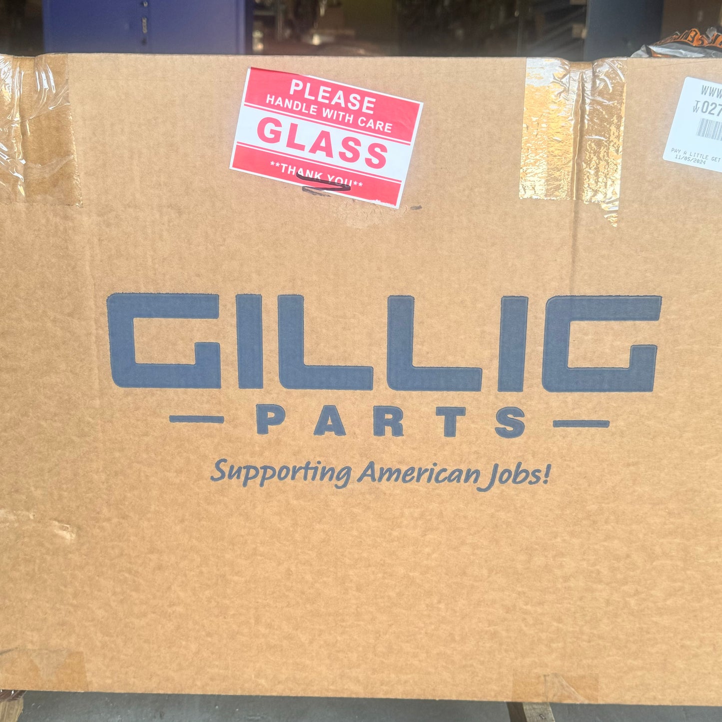 ZA@ GILLIG Custom Clear Glass Sz 22”Lx12”Wx0.2”H (New Other)