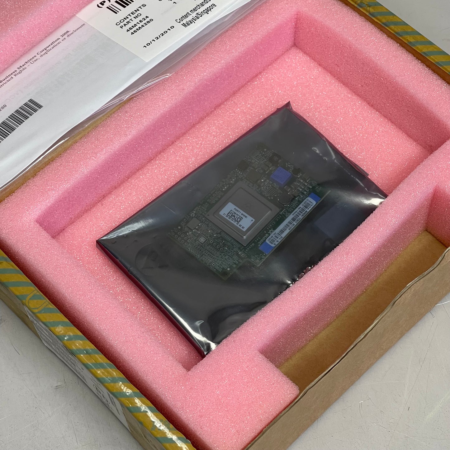 IBM QLogic 4GB Fiber Channel Expansion Card Dark Green QMI2572-IBM-SP