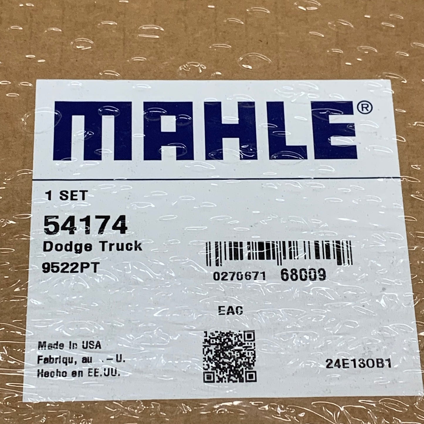 MAHLE Engine Cylinder Head Gasket For Dodge 54174