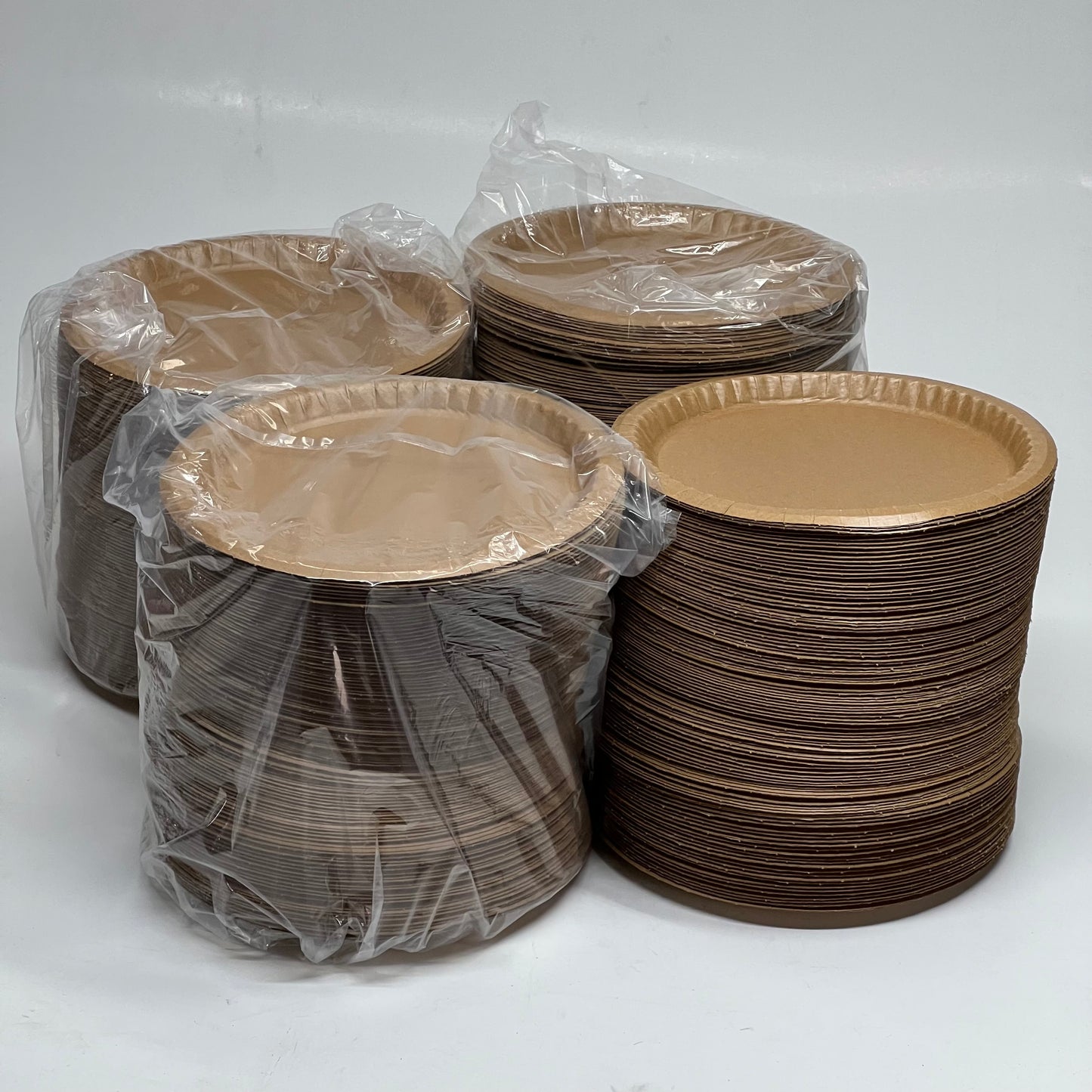 SOLUT! (400 PACK) 10 1/4" Coated Kraft Oven Safe Paper Plate 20020-0400
