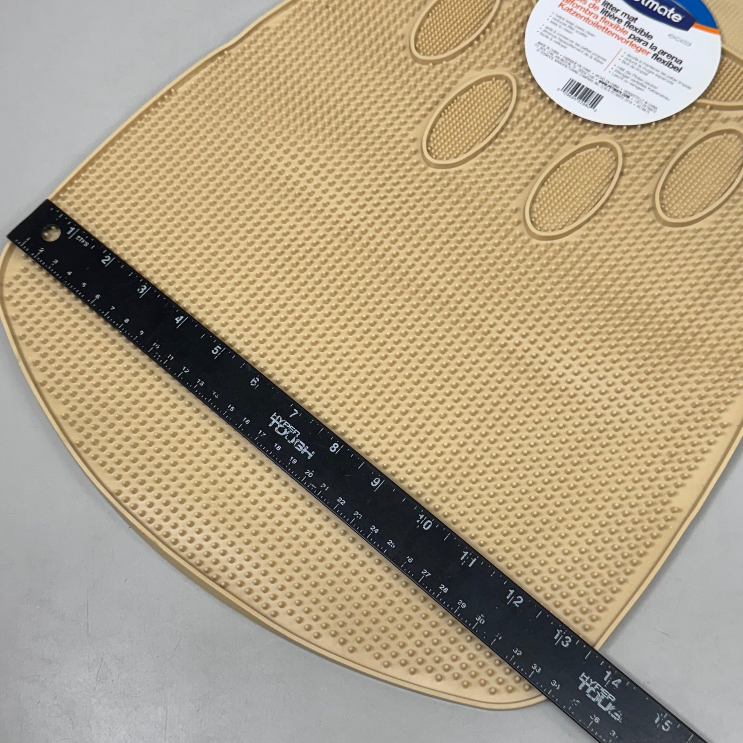 ZA@ PETMATE Flexible Litter Mat Tan HDHZ24050A 22980 C