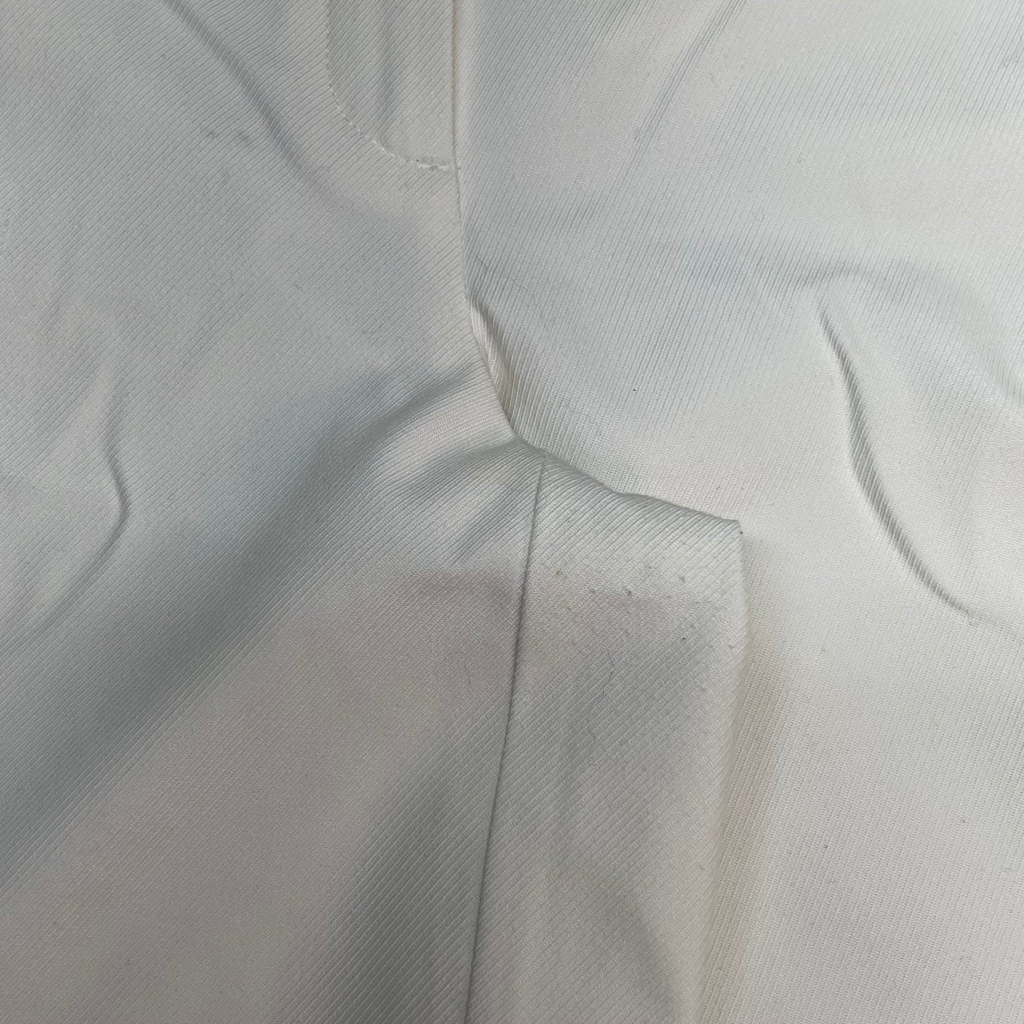 CHICOS Lightweight Straight Wide Leg Pants Women's Sz 0.5 White/Crème