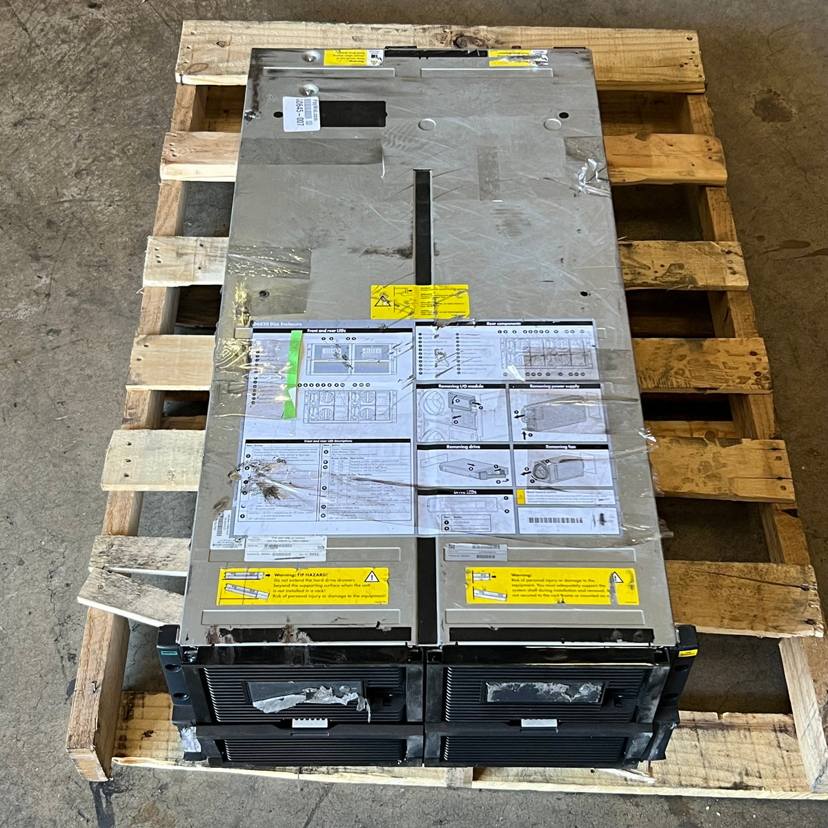 HPE Disk Enclosure Server Storage Array Chassis Sz 35"L x 18"W x 9"H Grey D6020 - HSTNM-S010
