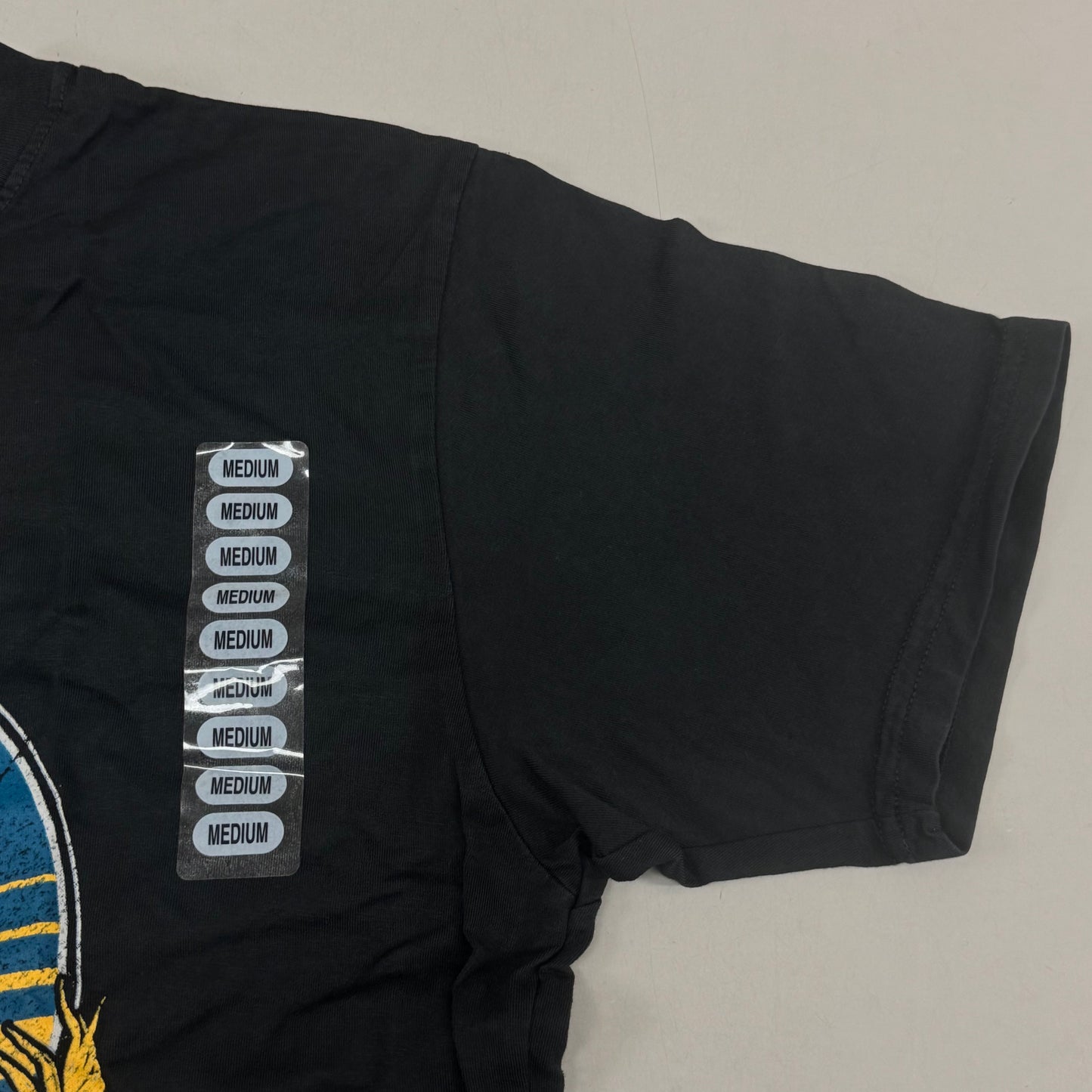 THE DUCK COMPANY Welcome To The Jungle Kalahari T-Shirt Adult Medium Black,Blue,Yellow