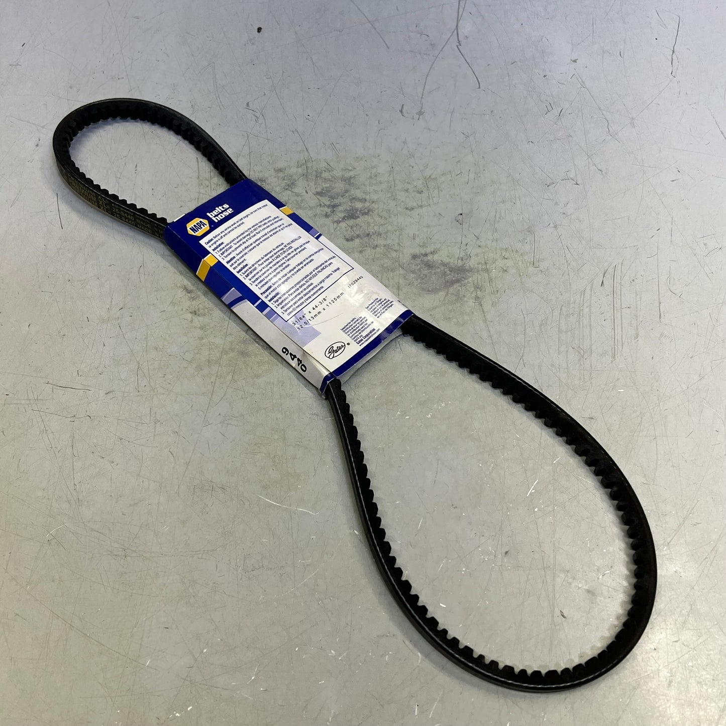 NAPA EPDM High Capacity V-Belt HC50 15/32" x 44 5/8" Black 259440