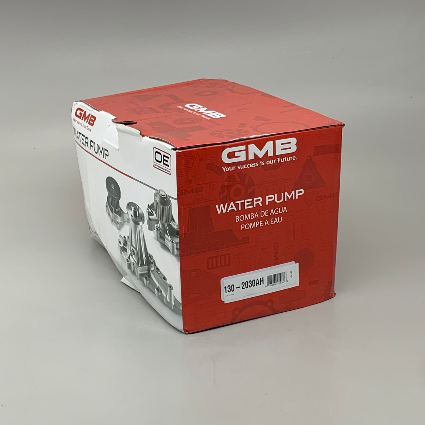 GMB Engine Water Pump for Chevrolet/GMC/Hummer Vehicles 194197 130-2030AH