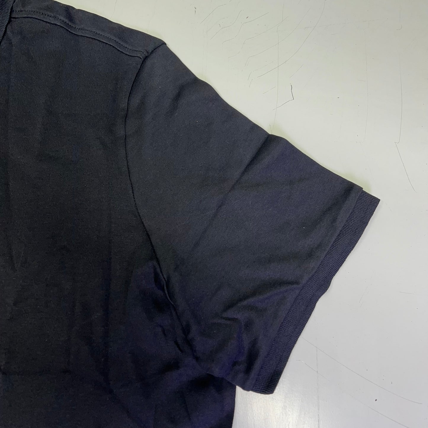 U.S. POLO Interlock Polo Shirt W/ Embroidered Logo Men's Sz XL Black 23000123