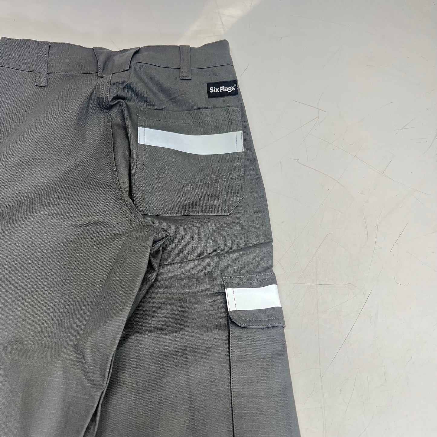 NORTHERN GRAVITY GEAR Cargo Reflective Pants Flame Resistant Boy's Sz 2x32 Grey