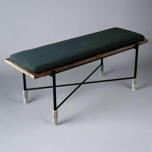HIGHLINE Bench Sz 15" W x 45" L x 19" H Green