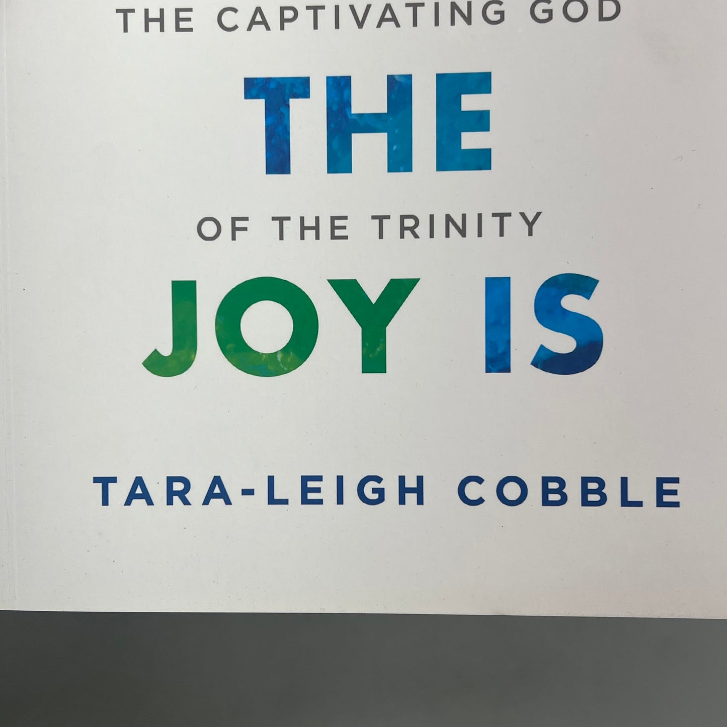 HE'S WHERE THE JOY IS  Teen Bible Study Paperback Book By Tara-Leigh Cobble