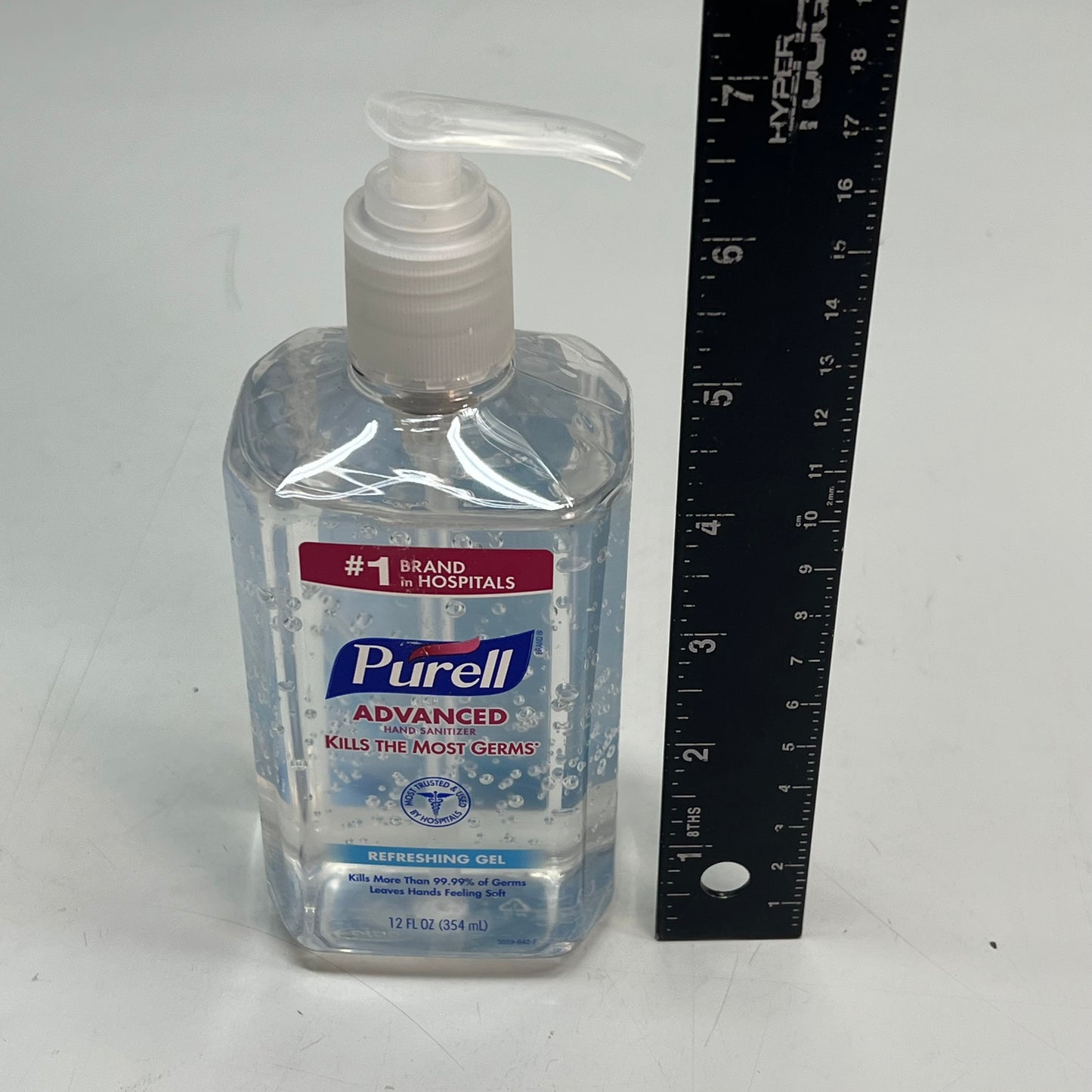 PURELL (10 PACK) Advanced Refreshing Sanitizing Gel Pump Bottle 12 Fl Oz Clear