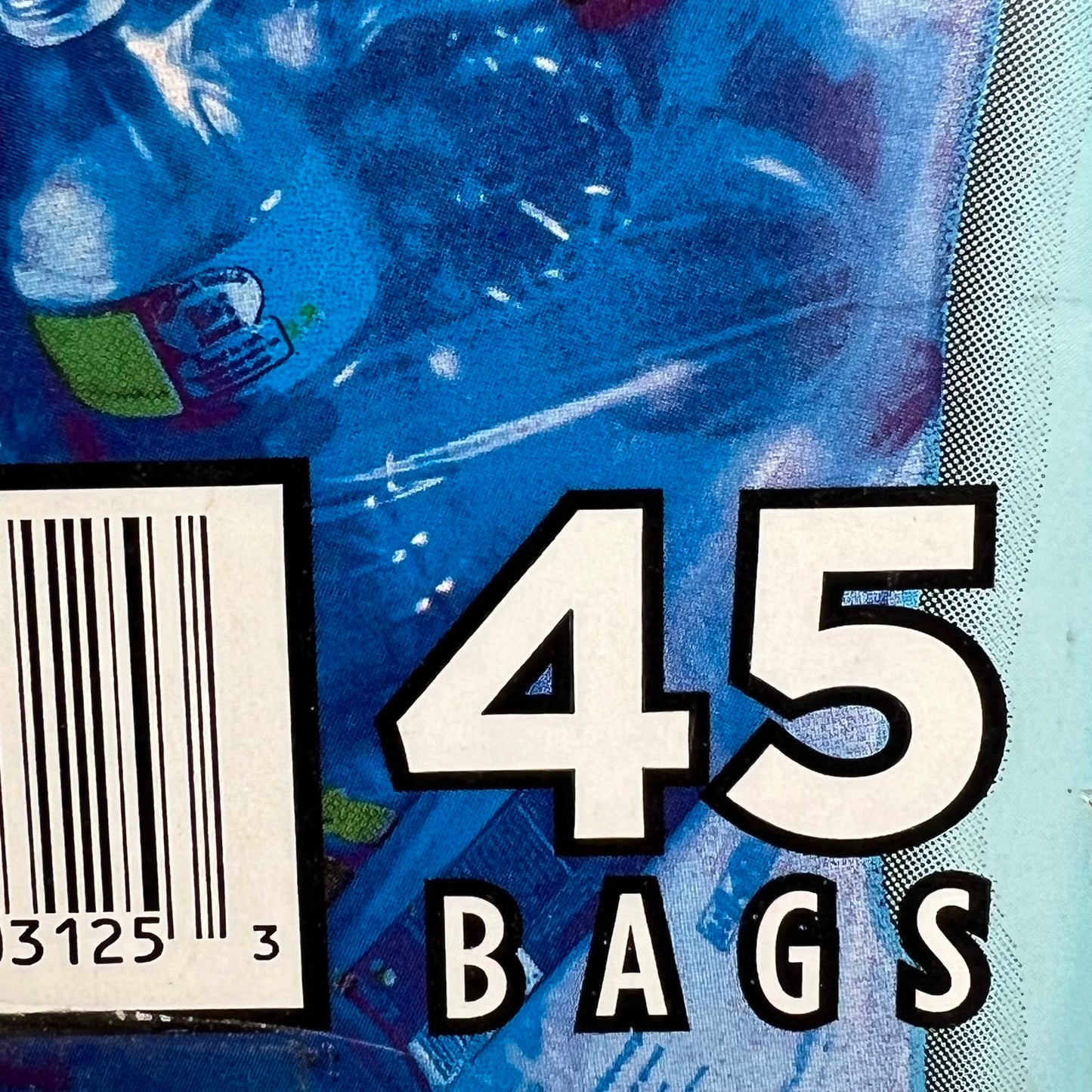 ULTRASAC (45 BAGS) Recycling Bags w/ Drawstring Trash Liners 33 GALLON