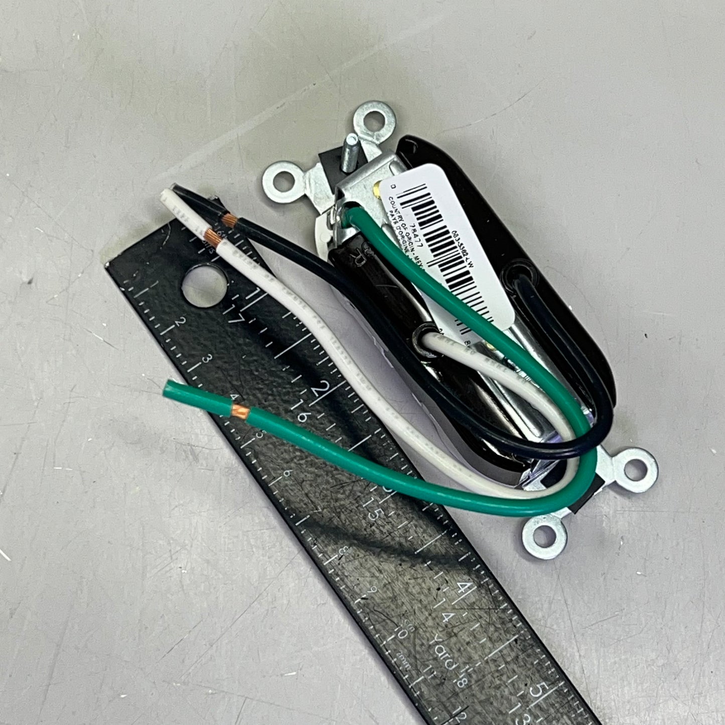 LEVITON (2 PACK) Duplex Receptacle/Outlet Industrial Grade 20 Amp White 5362-LW