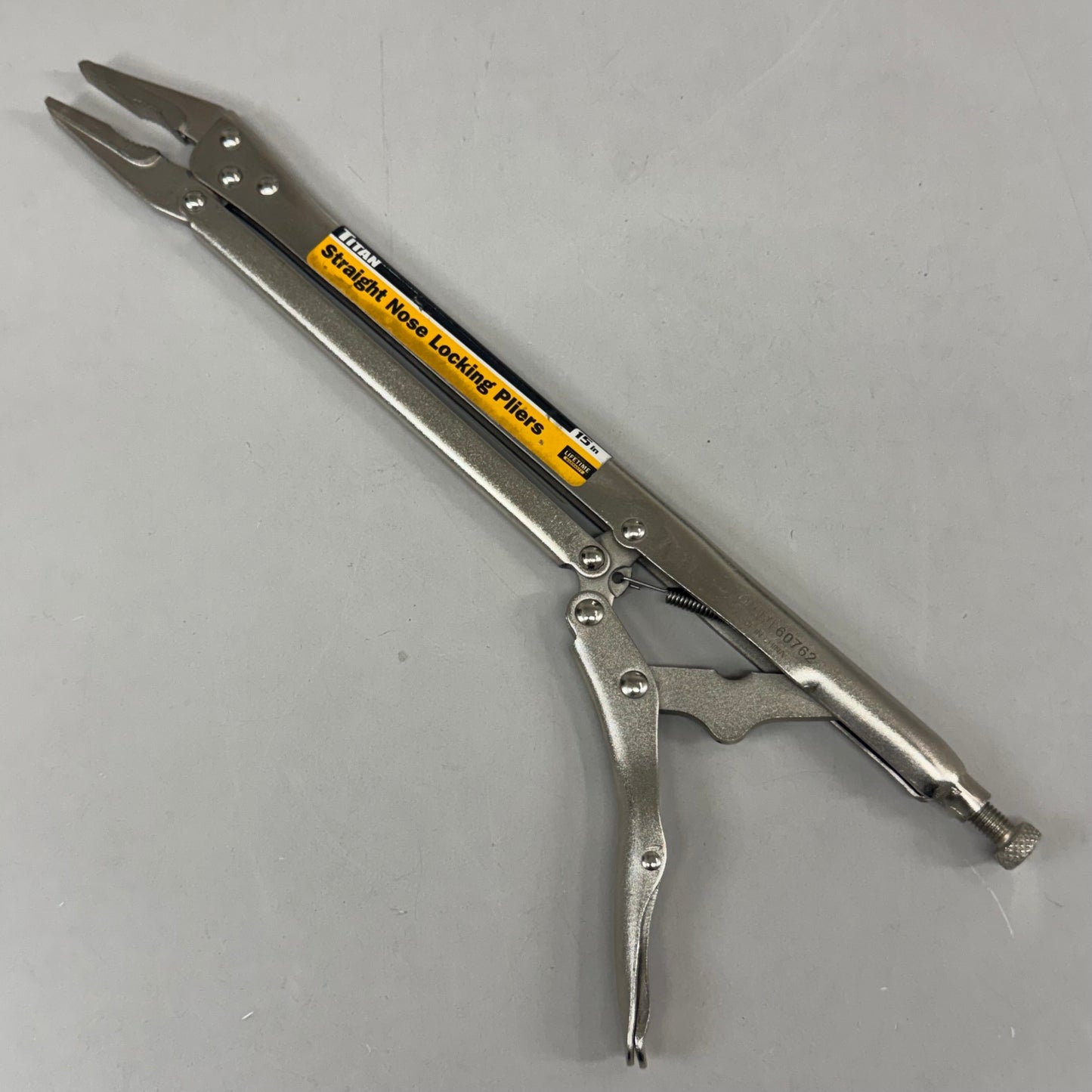 TITAN 90 Degree Bent Nose Locking Pliers 15 Inch 60764