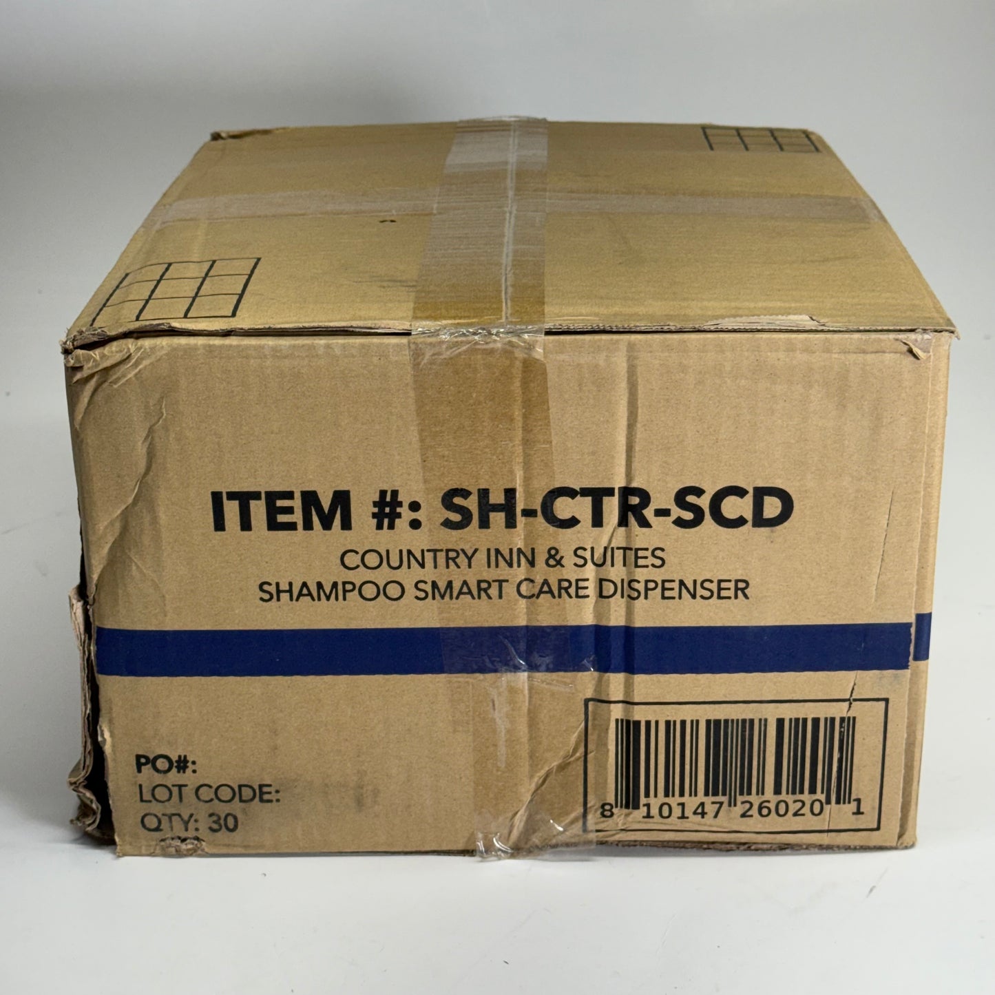 COUNTRY (30 PACK) Inn & Suites Shampoo Smart Care Dispenser 12.2 fl oz. SH-CTR-SCD (New Other, Distressed Box)